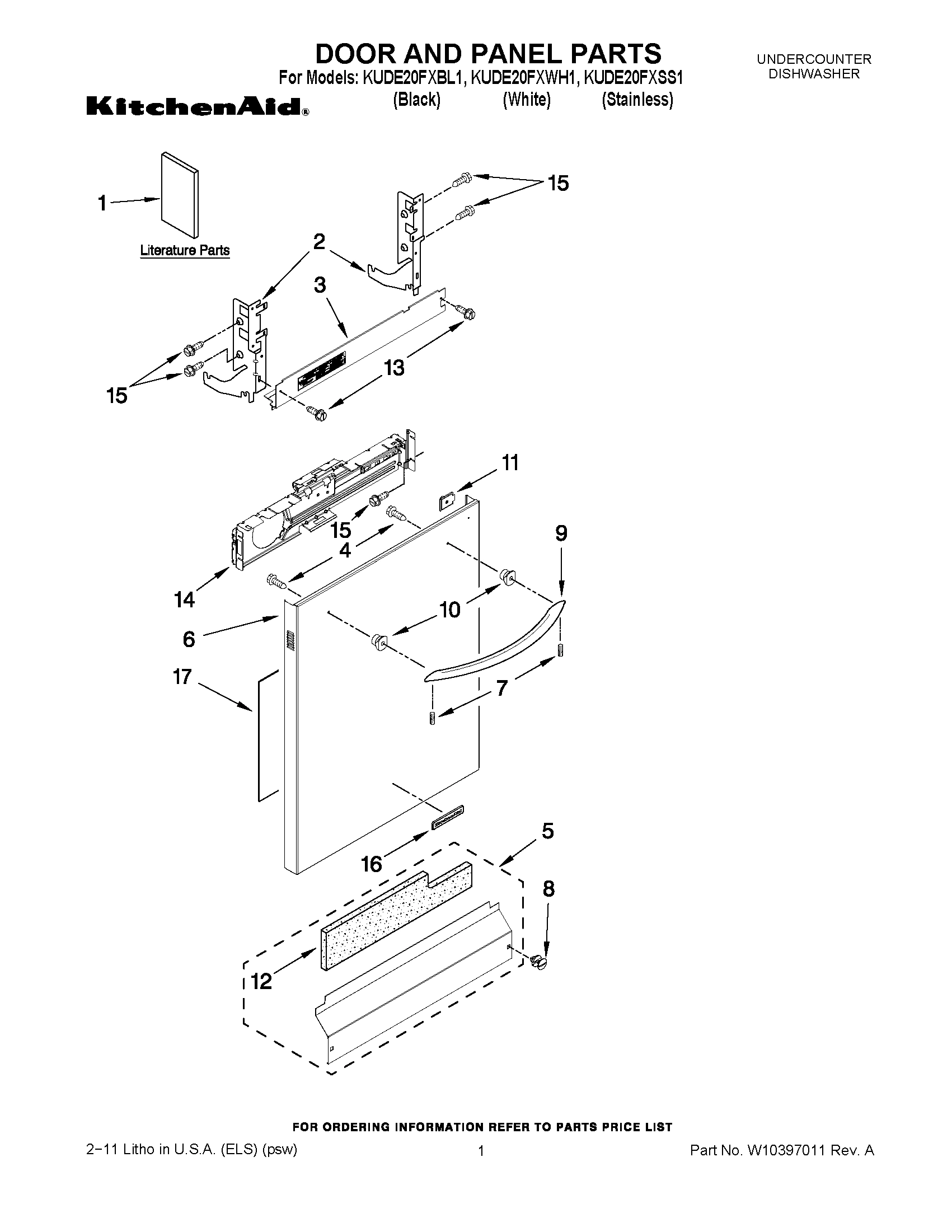 01 - DOOR AND PANEL PARTS