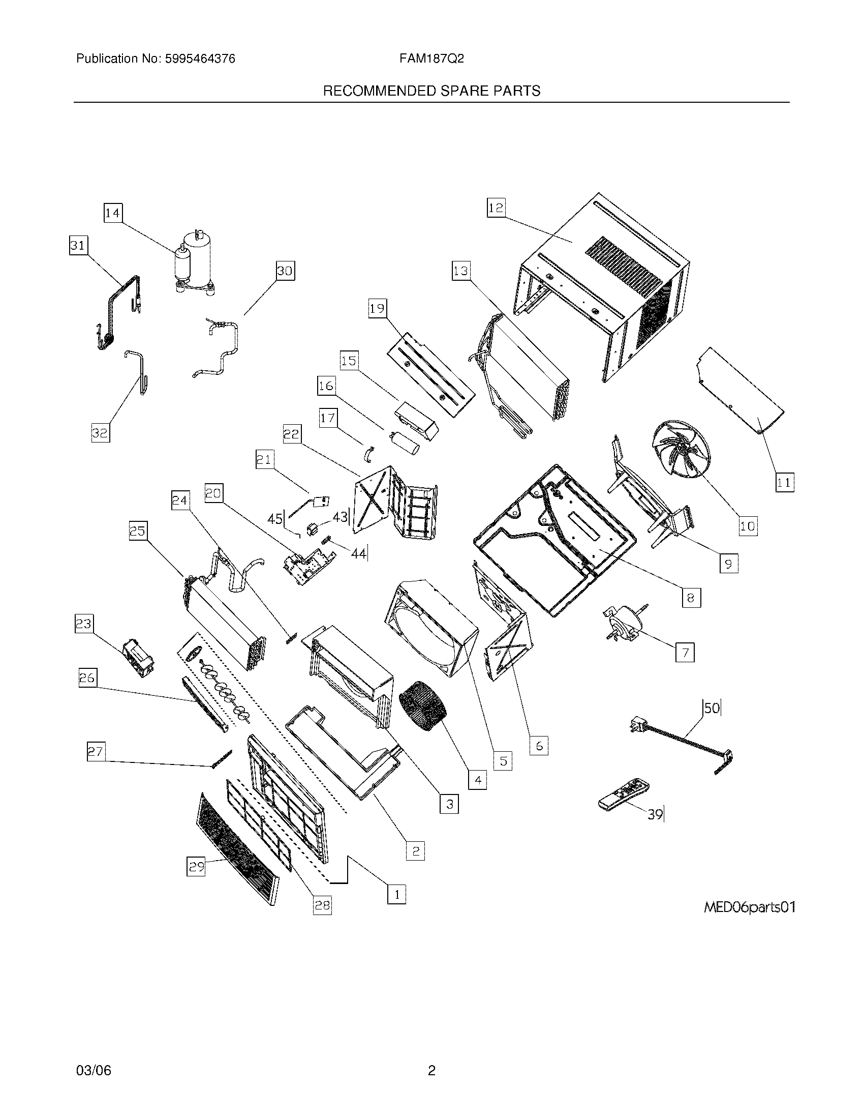03 - RECOMMENDED SPARE PARTS