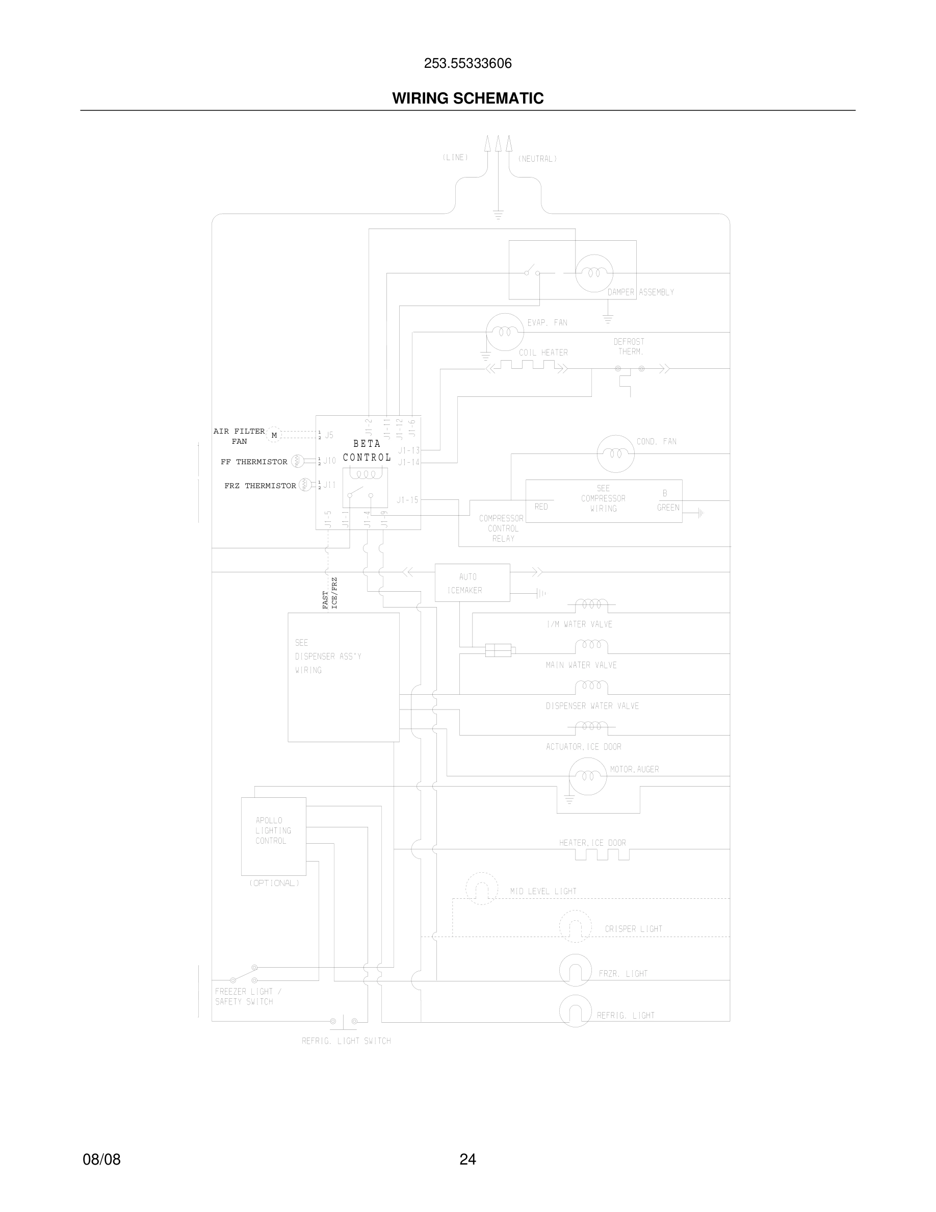 24 - WIRING SCHEMATIC