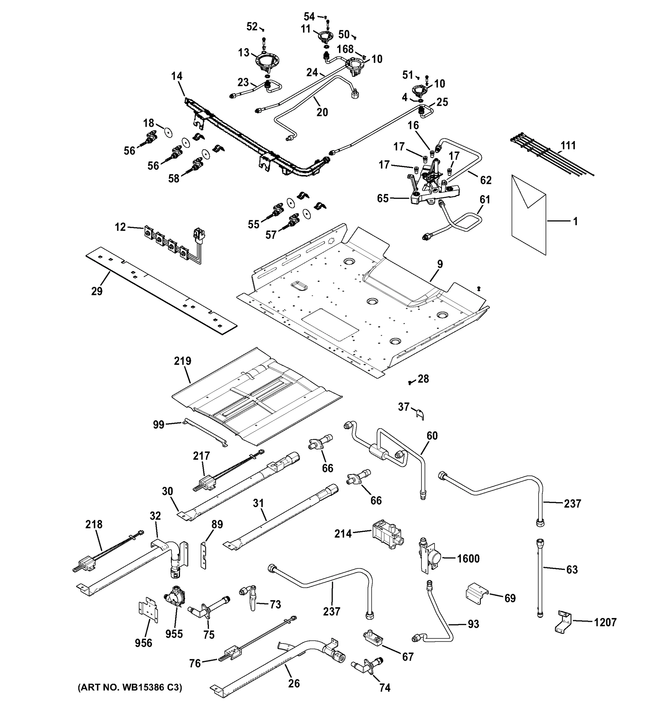GAS & BURNER PARTS