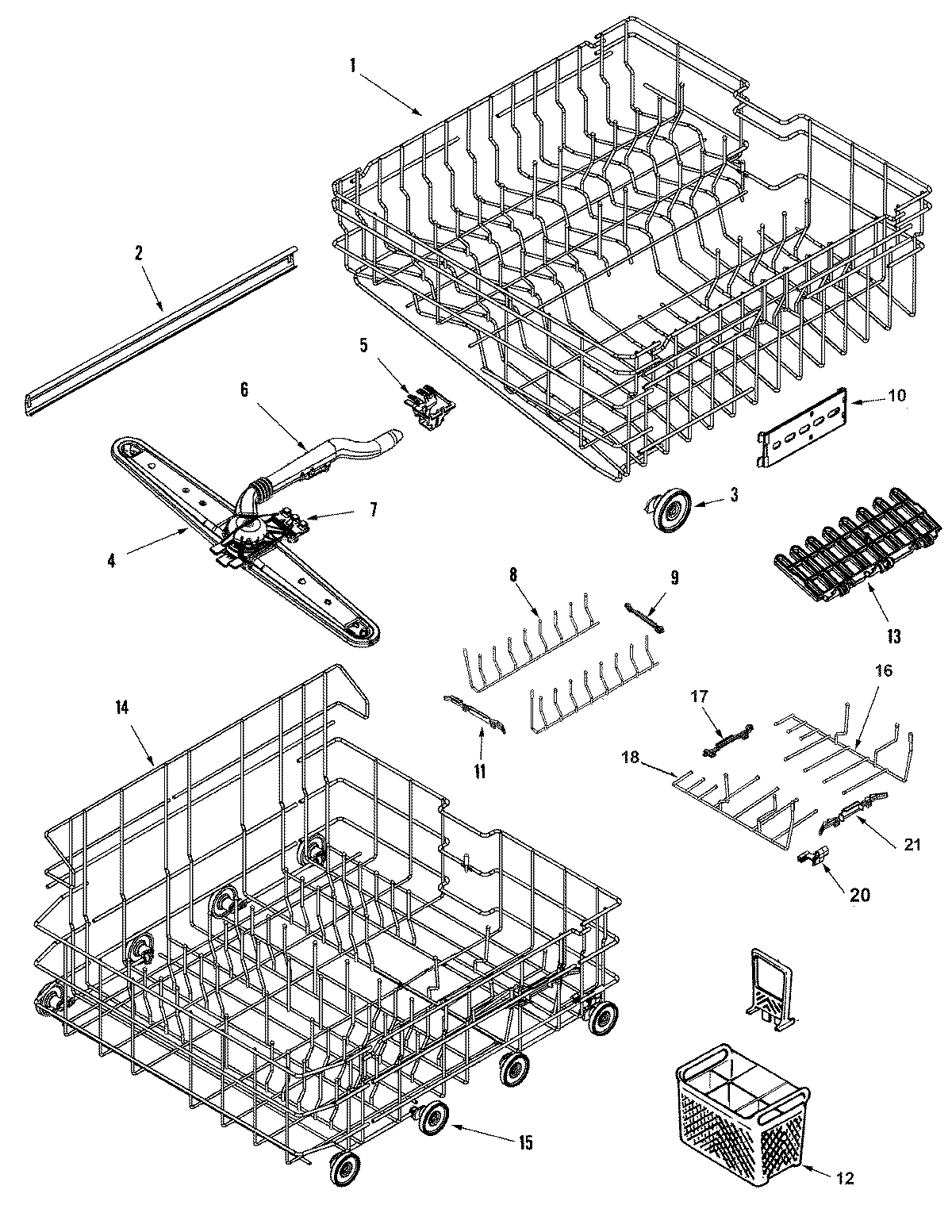 04 - RAIL & RACK ASSEMBLY