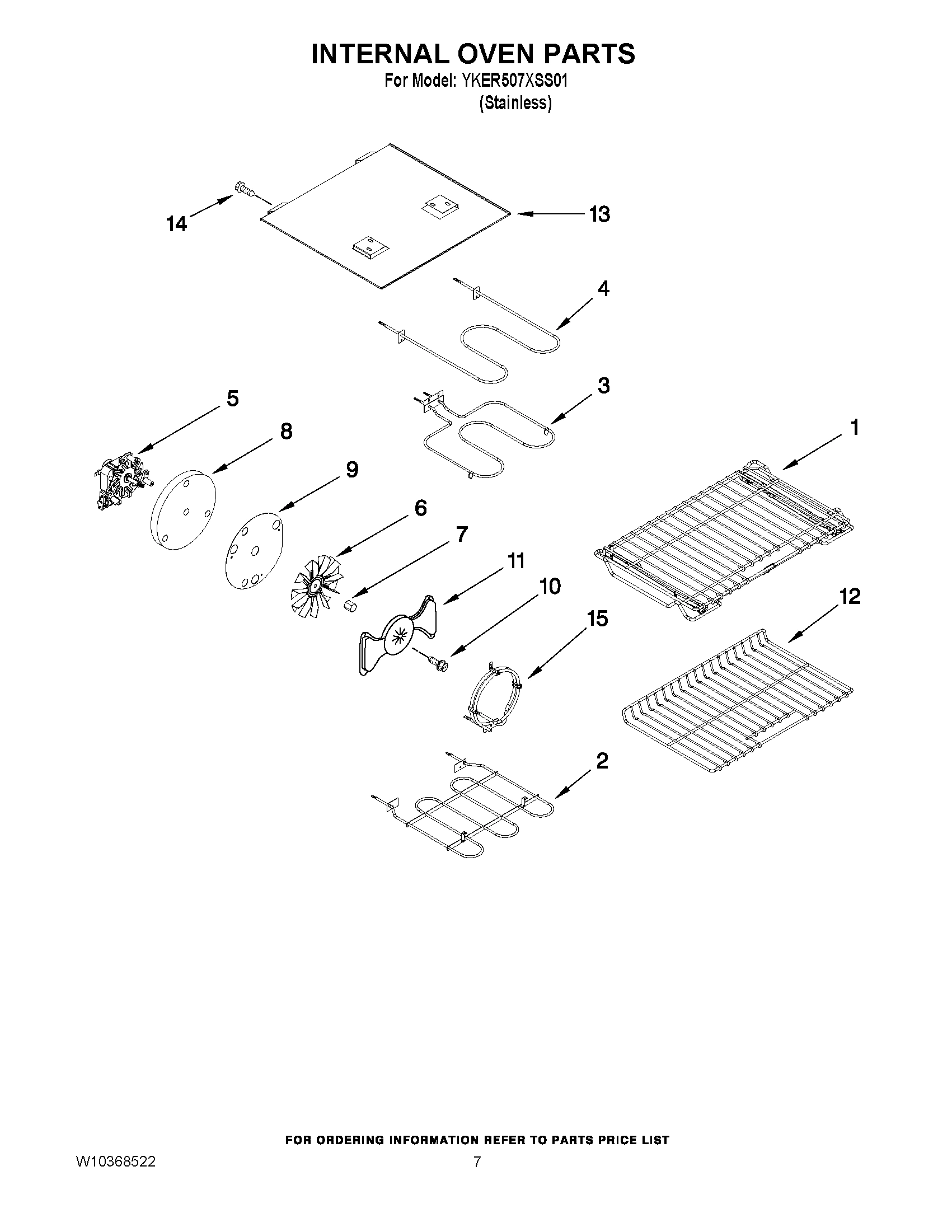 06 - INTERNAL OVEN PARTS