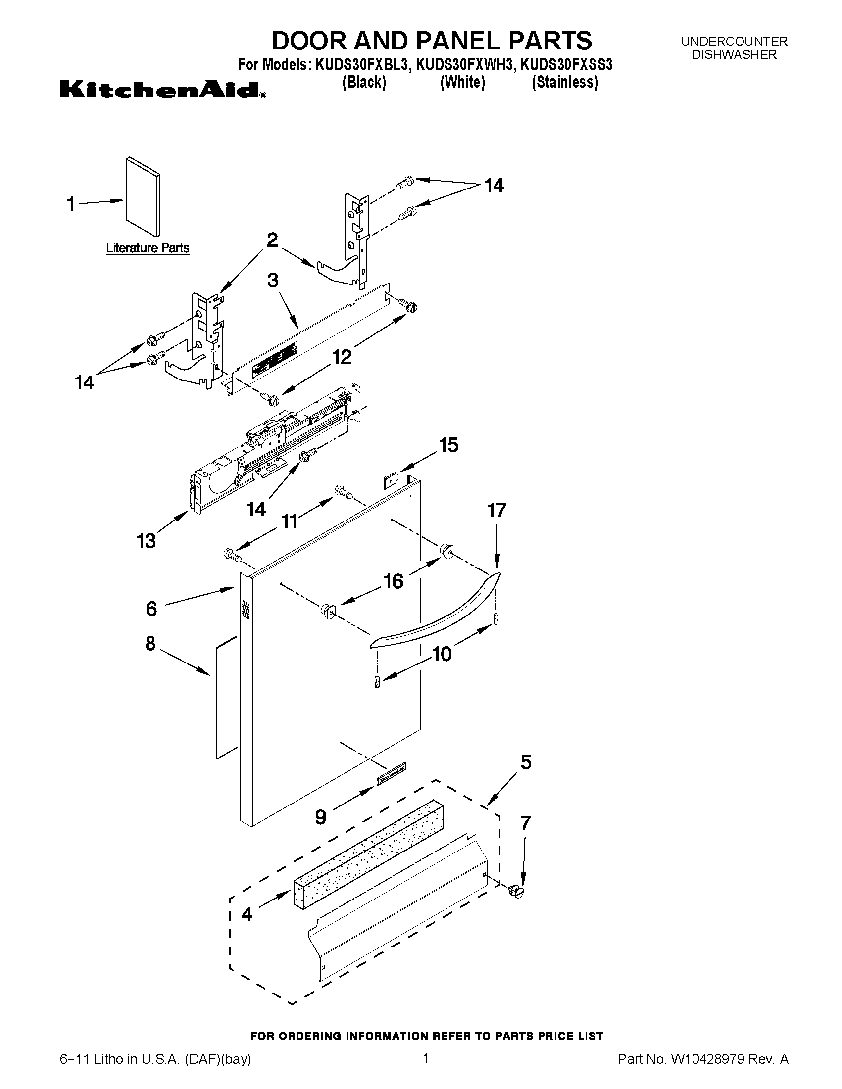 01 - DOOR AND PANEL PARTS