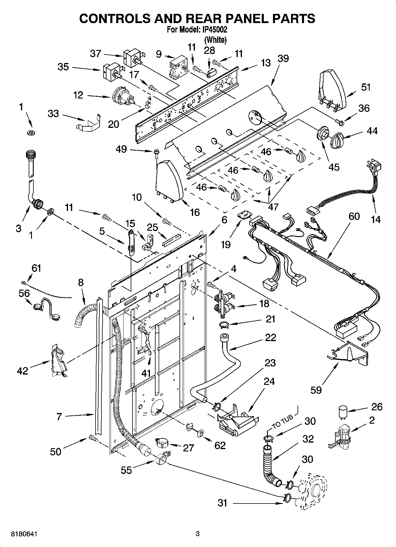 02 - CONTROLS AND REAR PANEL PARTS
