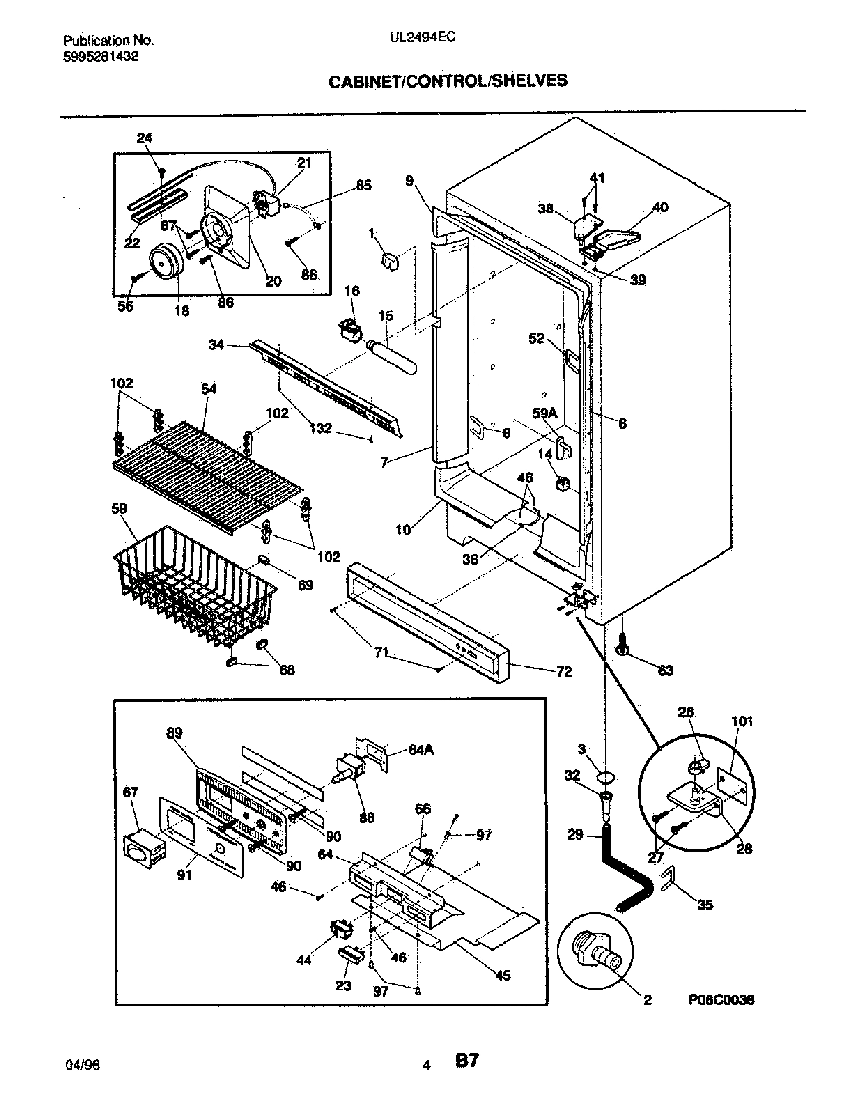 05 - CABINET/CONTROL/SHELVES