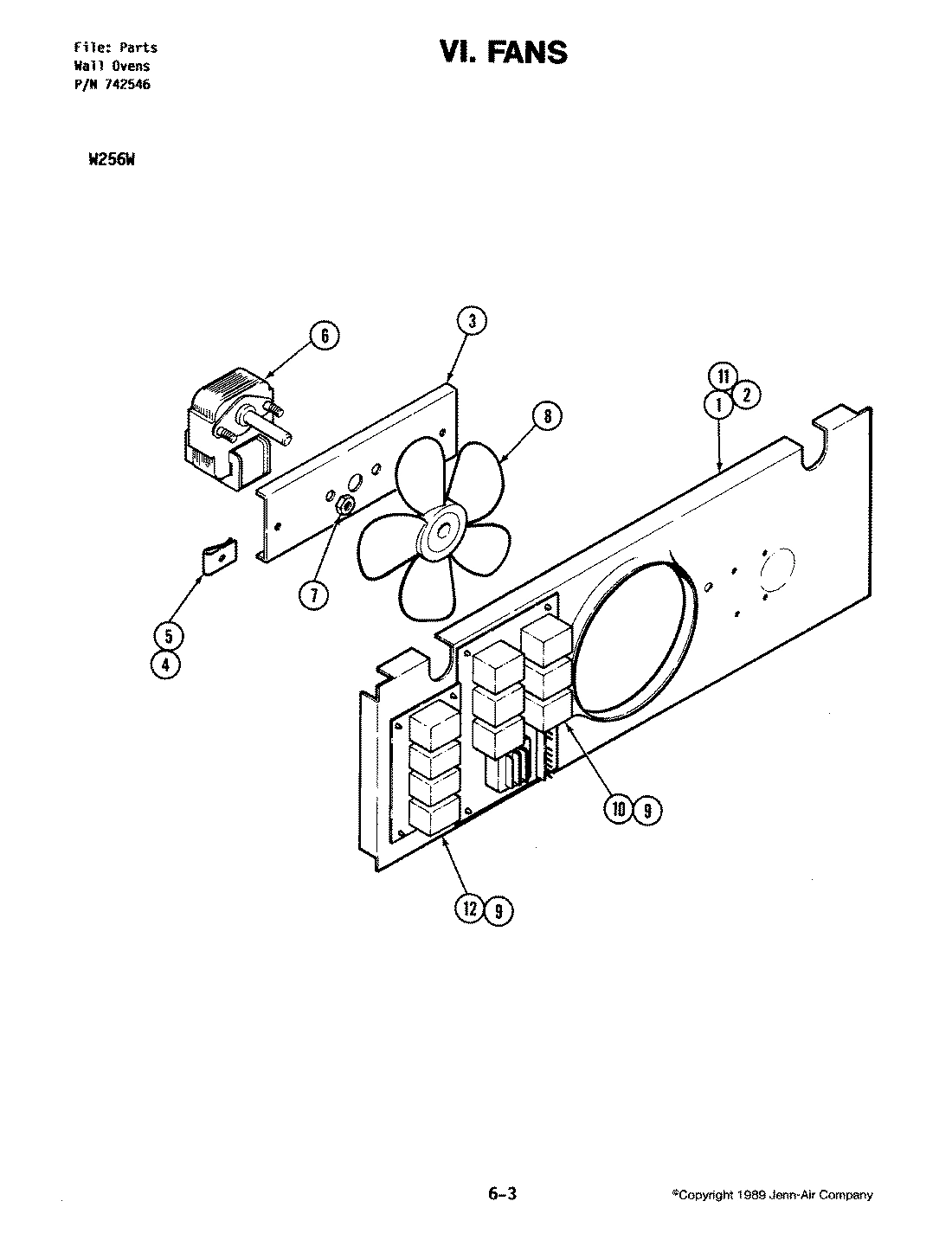 02 - BLOWER MOTOR/COOLING (W256W)