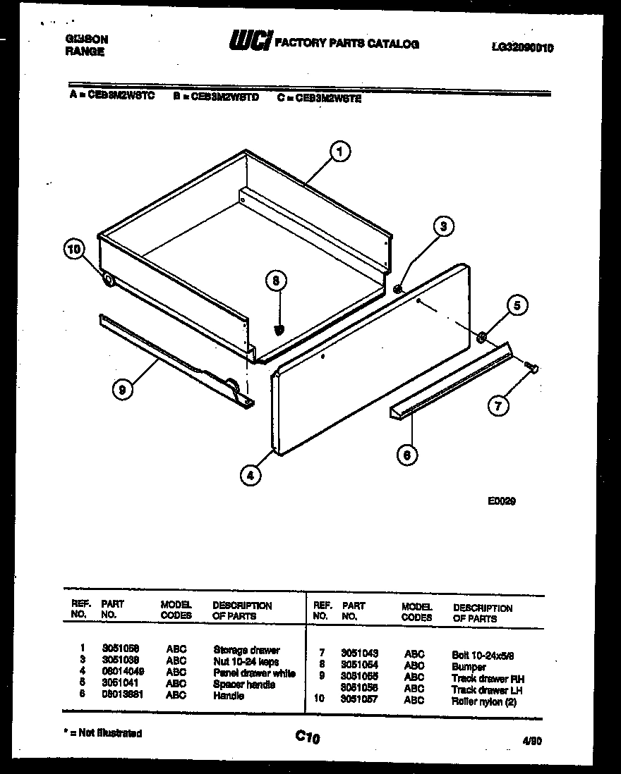 05 - DRAWER PARTS