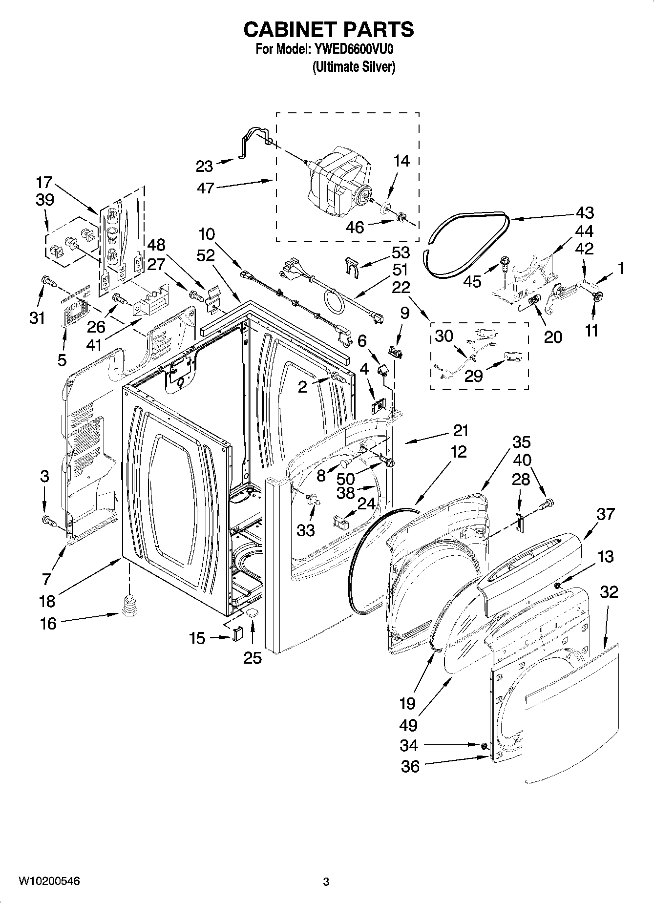 02 - CABINET PARTS