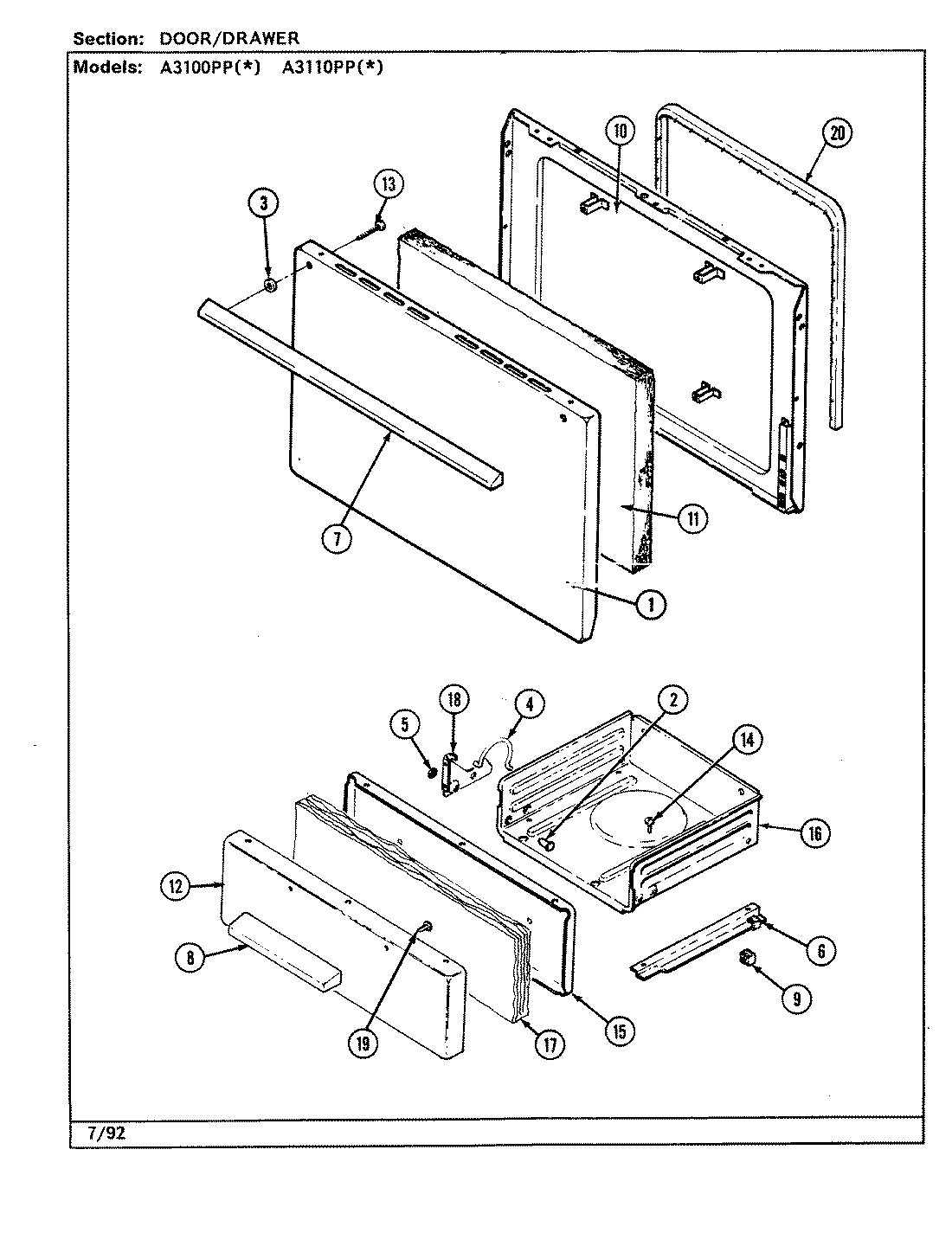 01 - DOOR/DRAWER