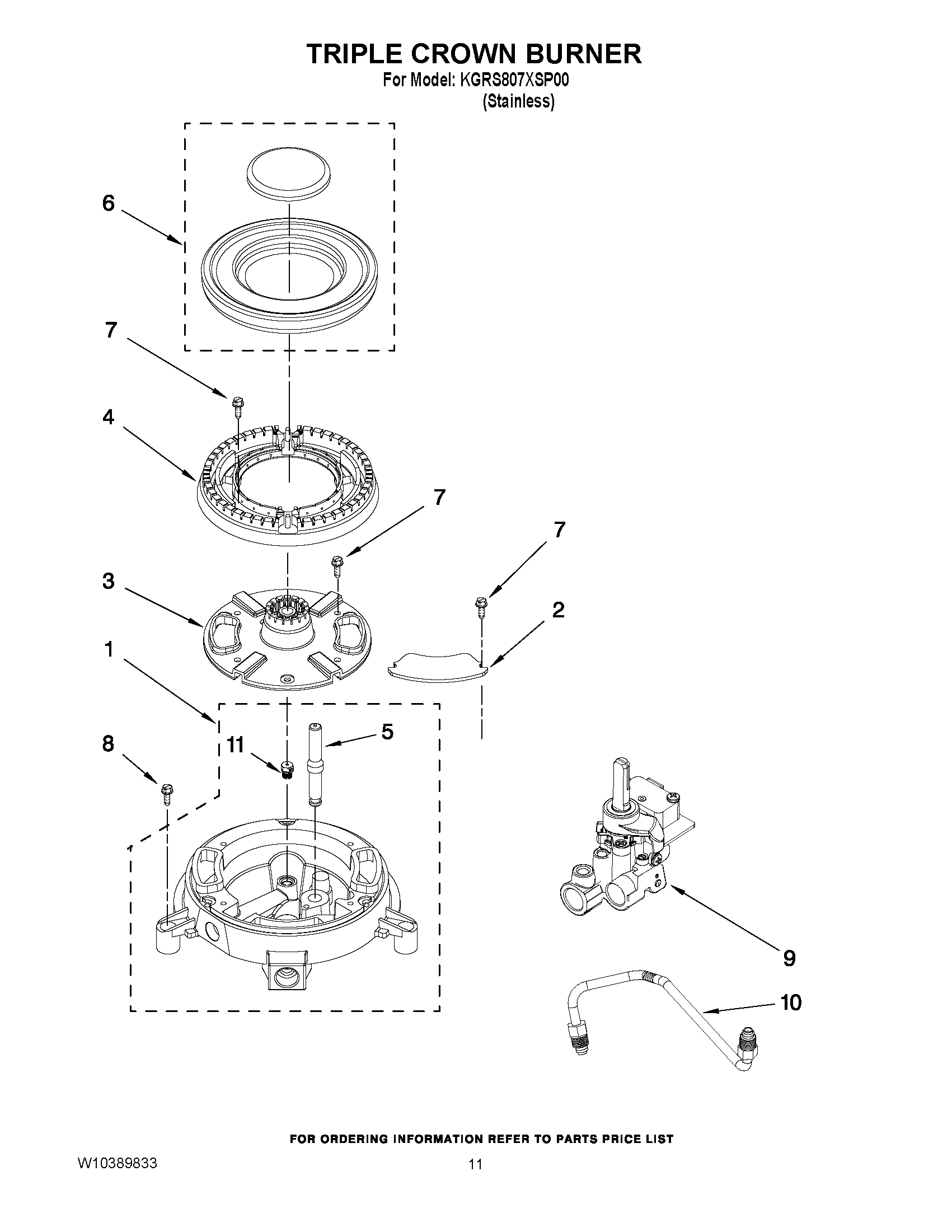 08 - TRIPLE CROWN BURNER