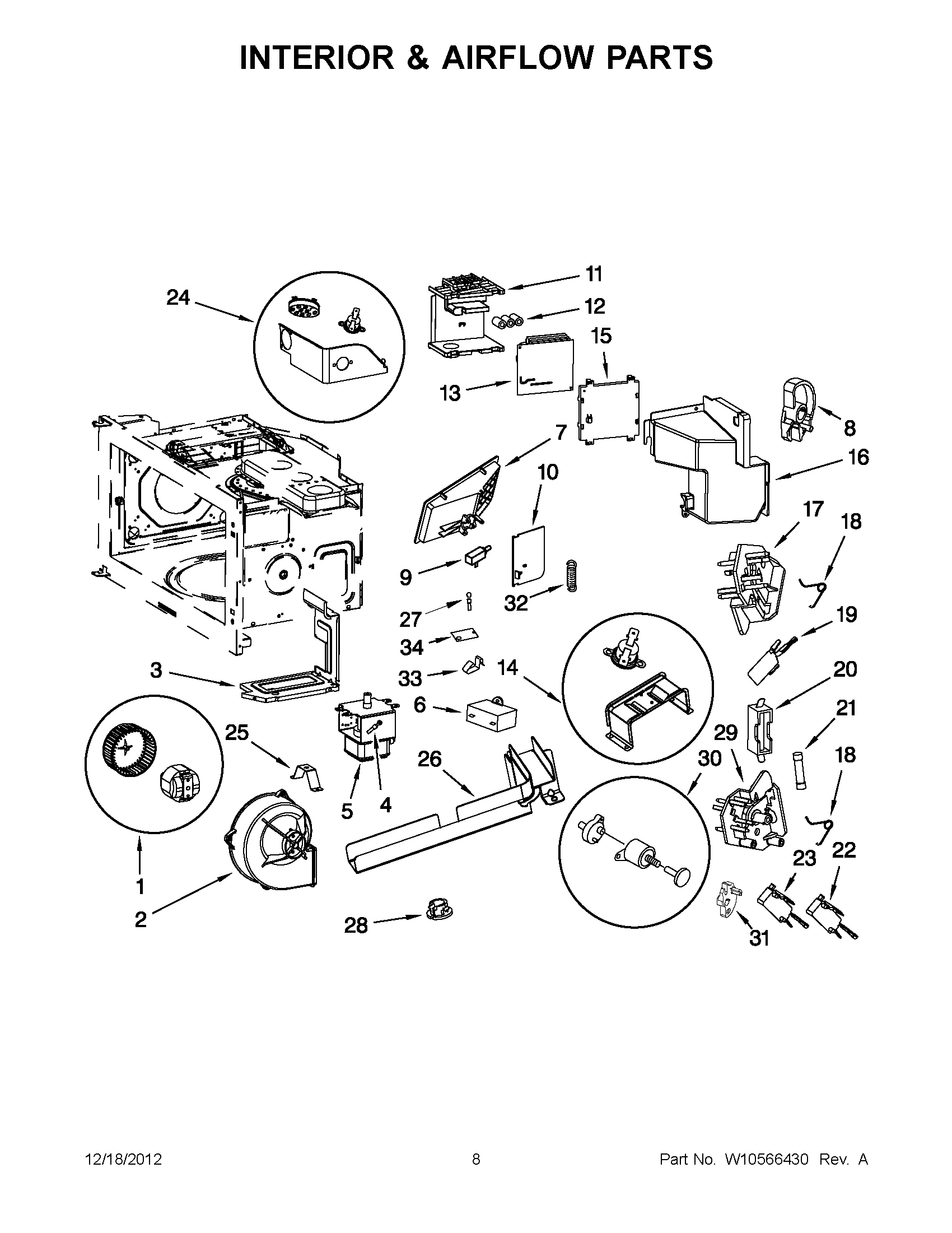 04 - INTERIOR & AIRFLOW PARTS