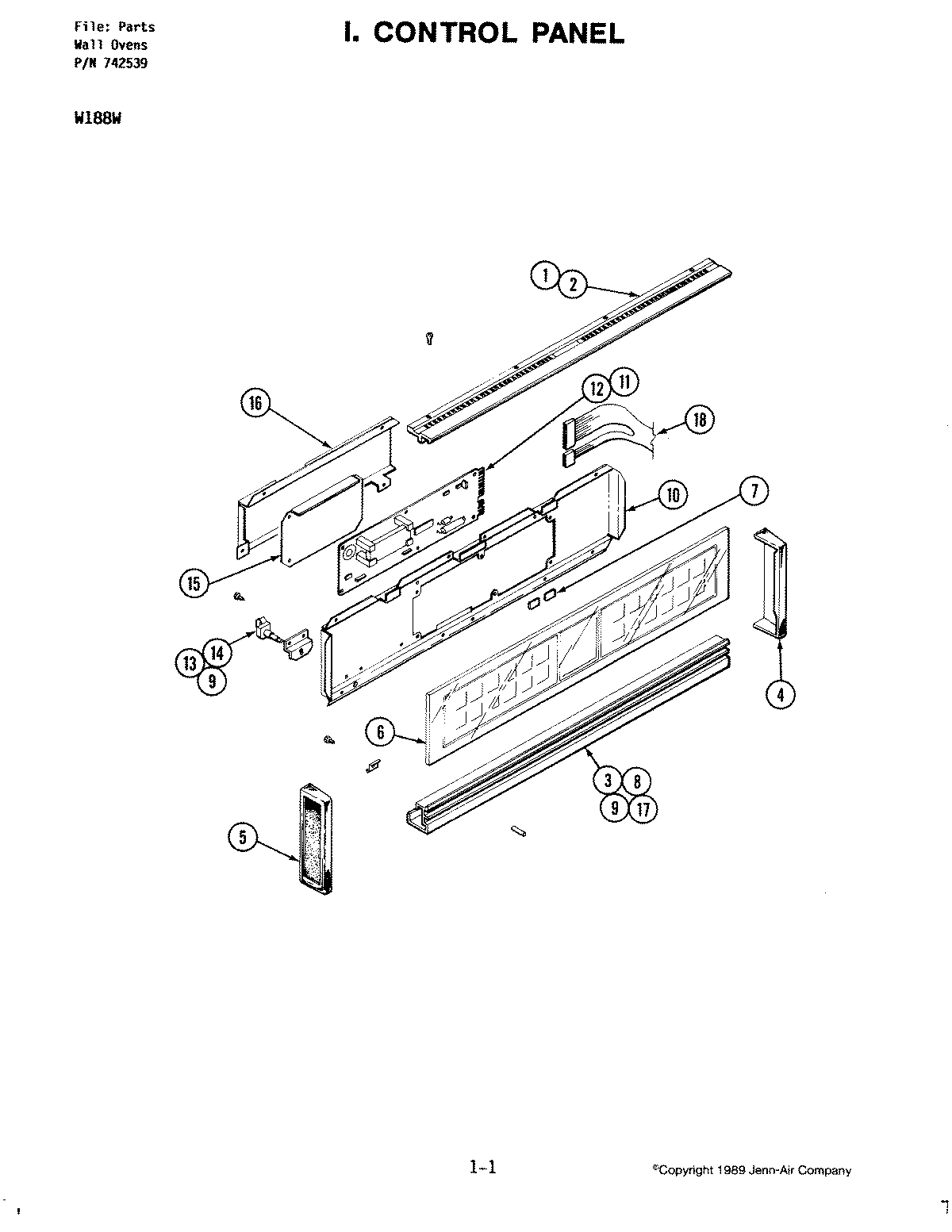 03 - CONTROL PANEL (W188W)