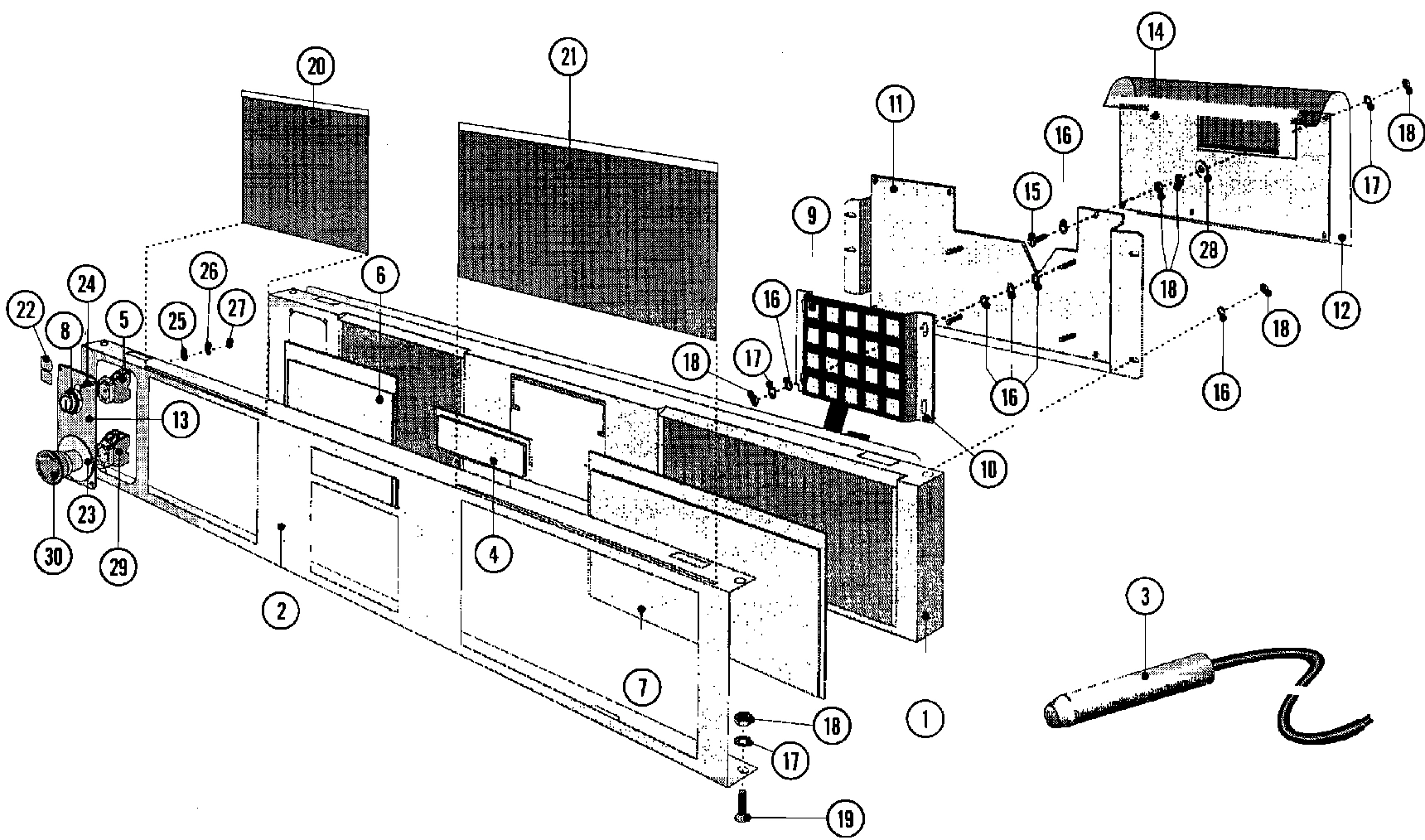 25 - CONTROL PANEL (PN MODELS SERIES 11)