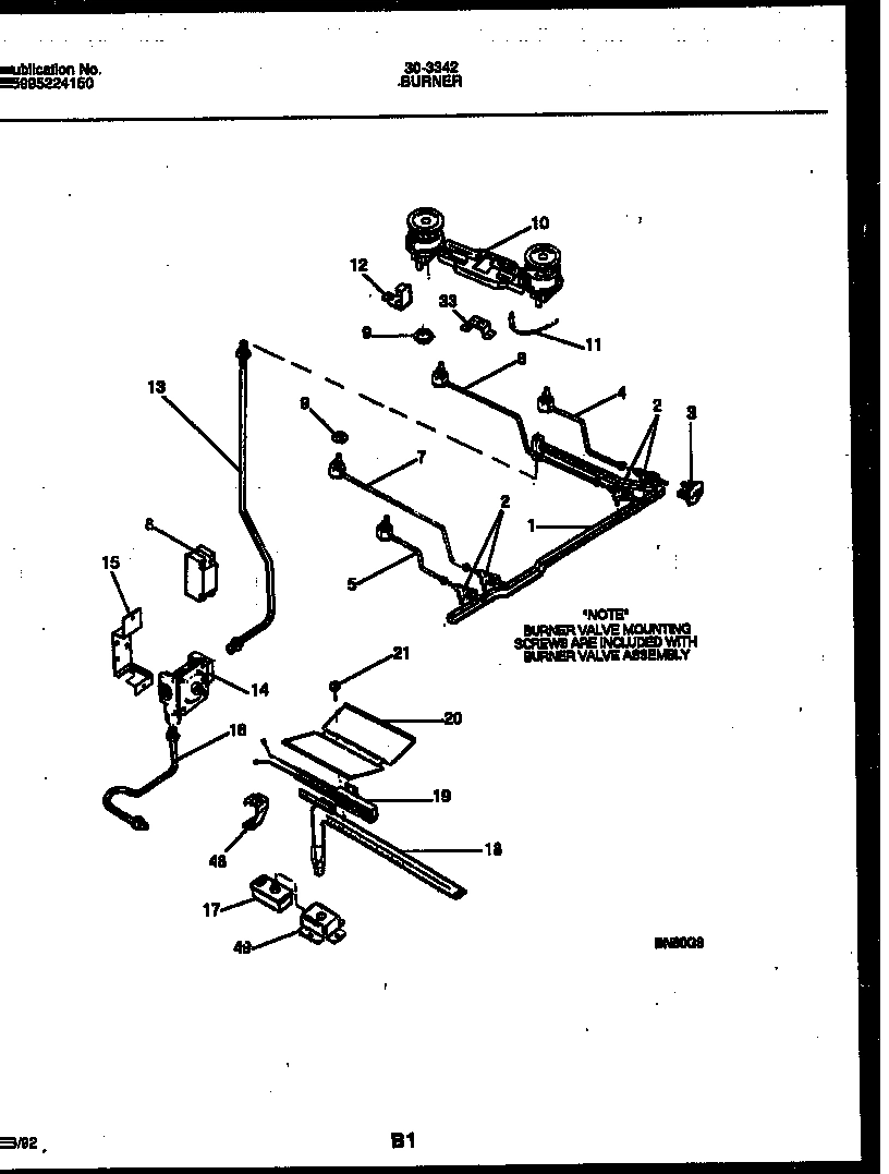 03 - BURNER, MANIFOLD AND GAS CONTROL