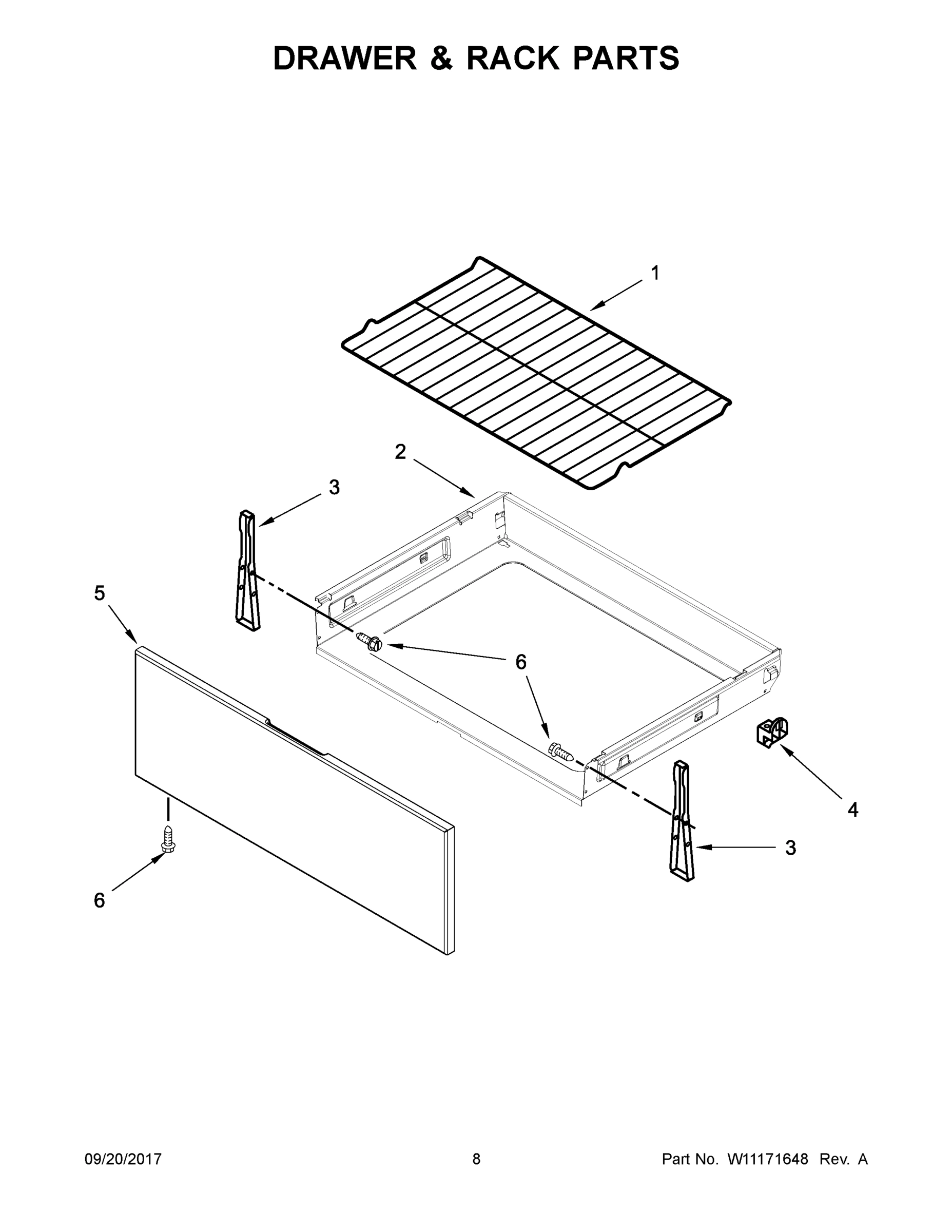 05 - DRAWER & RACK PARTS
