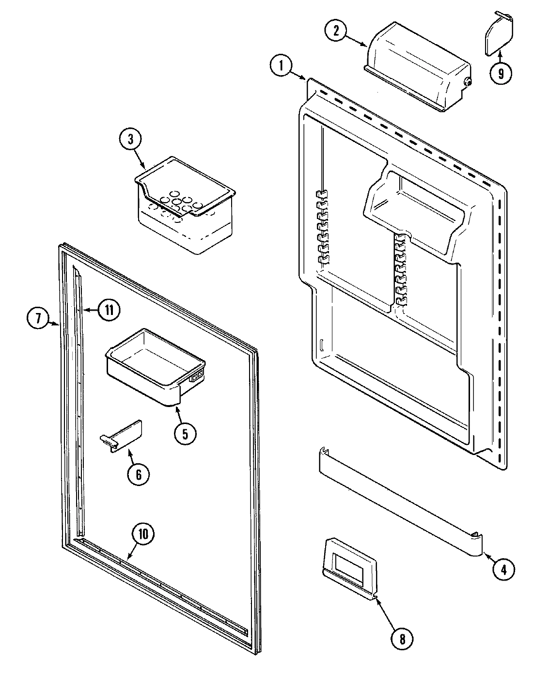 06 - FRESH FOOD INNER DOOR