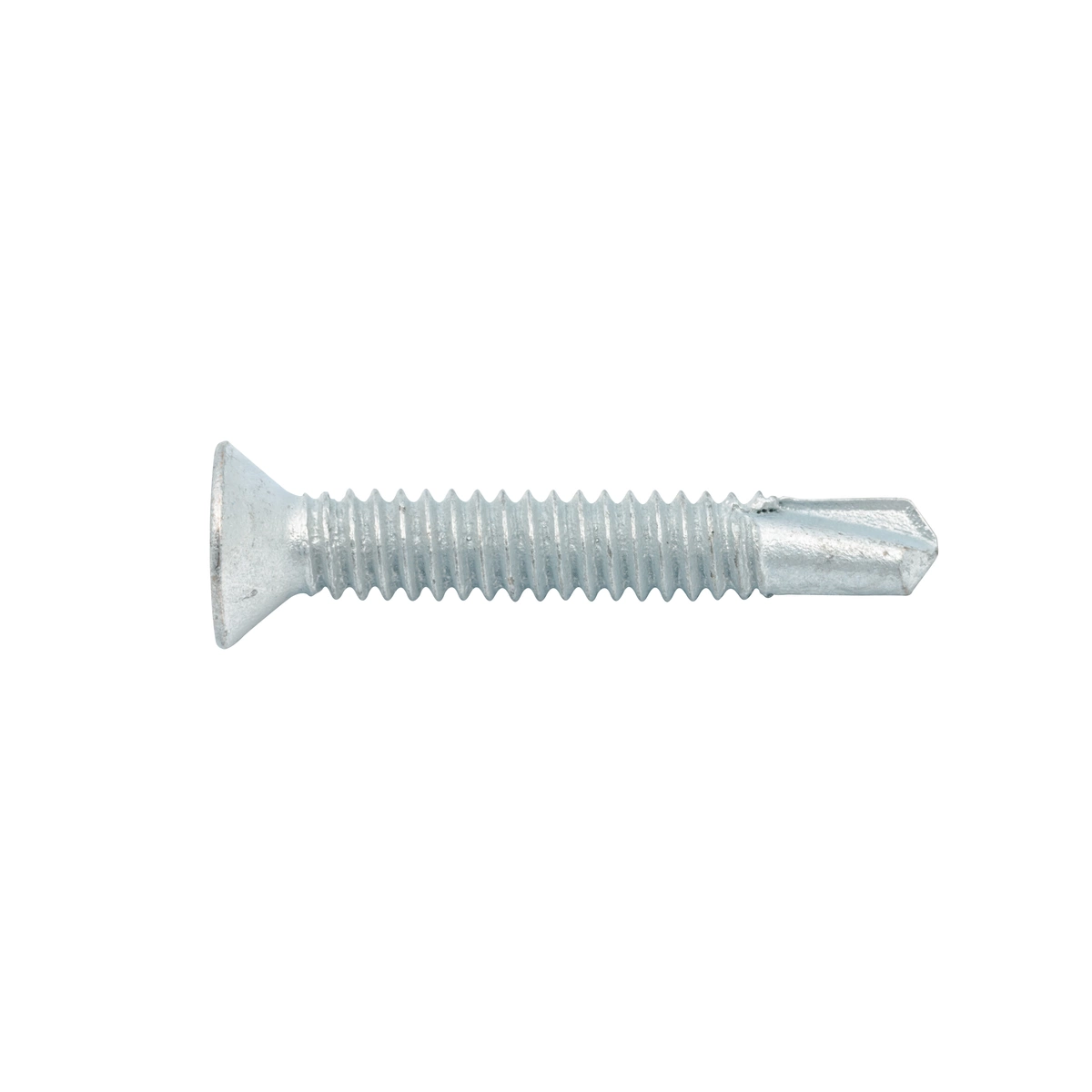 ZENITH® 10G x 30mm Class 3 Galvanised, Self Drilling, Phillips Drive, Countersunk Head, Metal Screws – External Use – 20 Pack