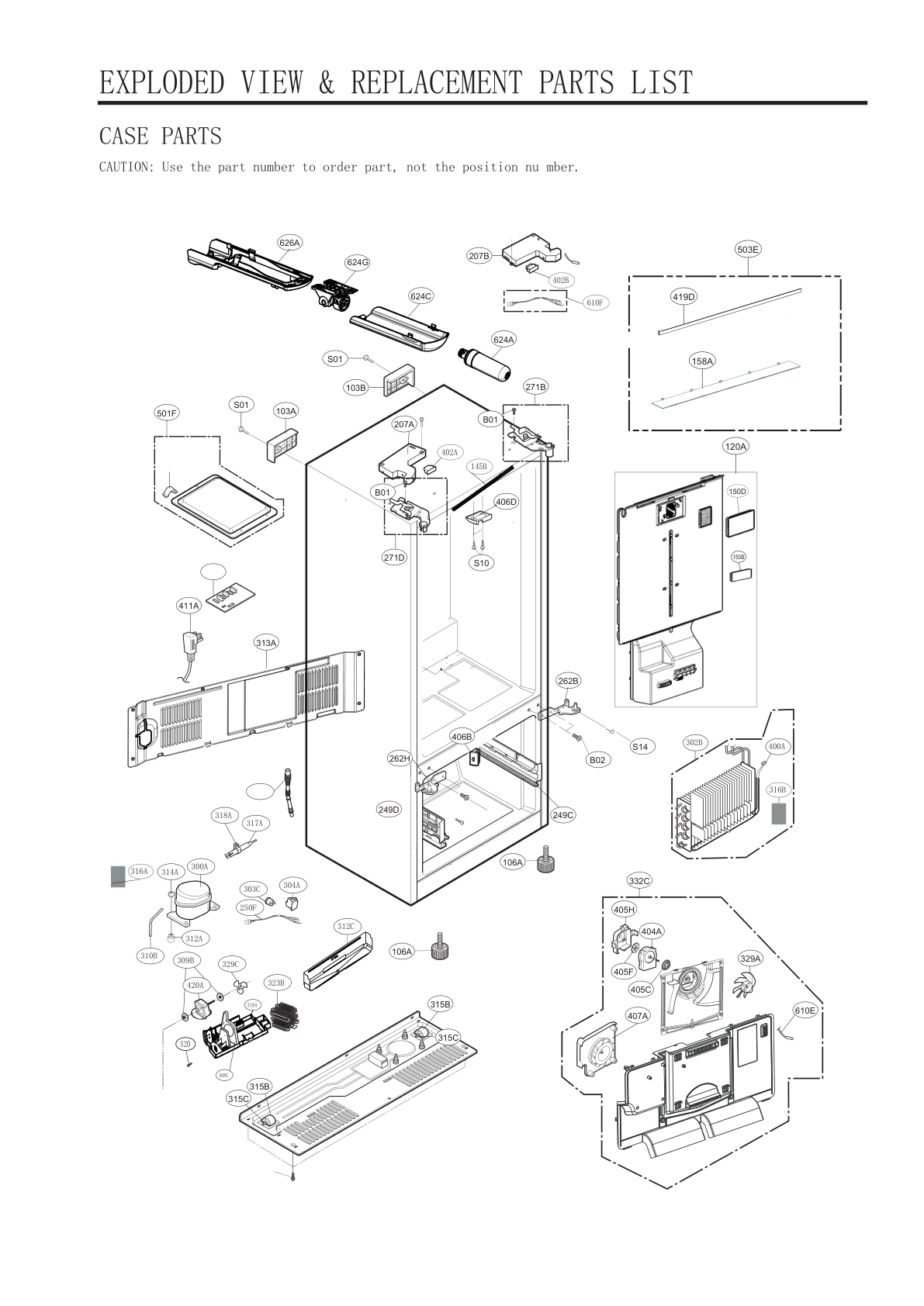 CASE PARTS