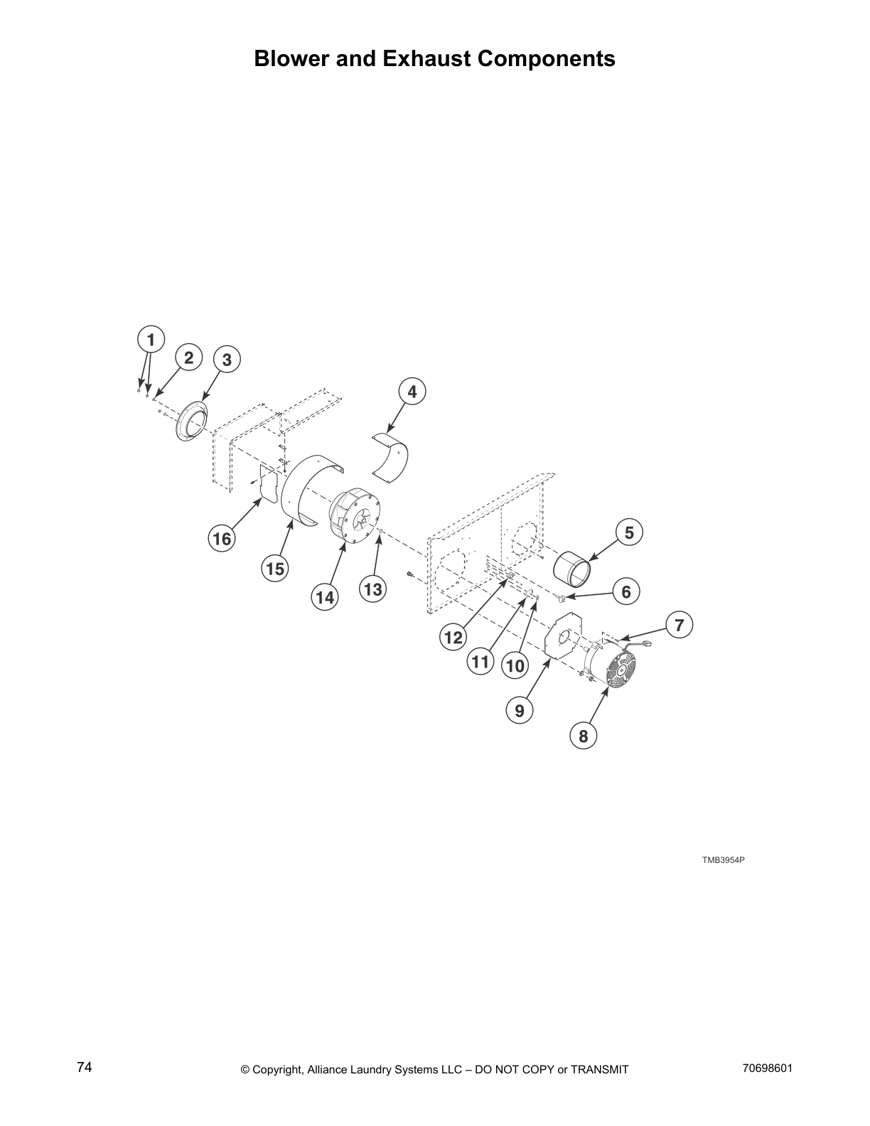 Blower and Exhaust Components