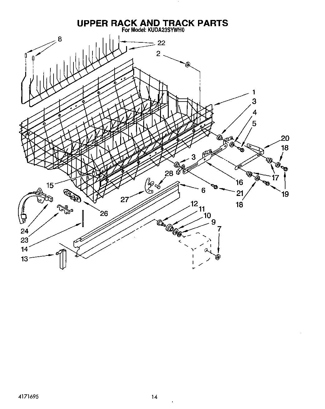 11 - UPPER RACK AND TRACK