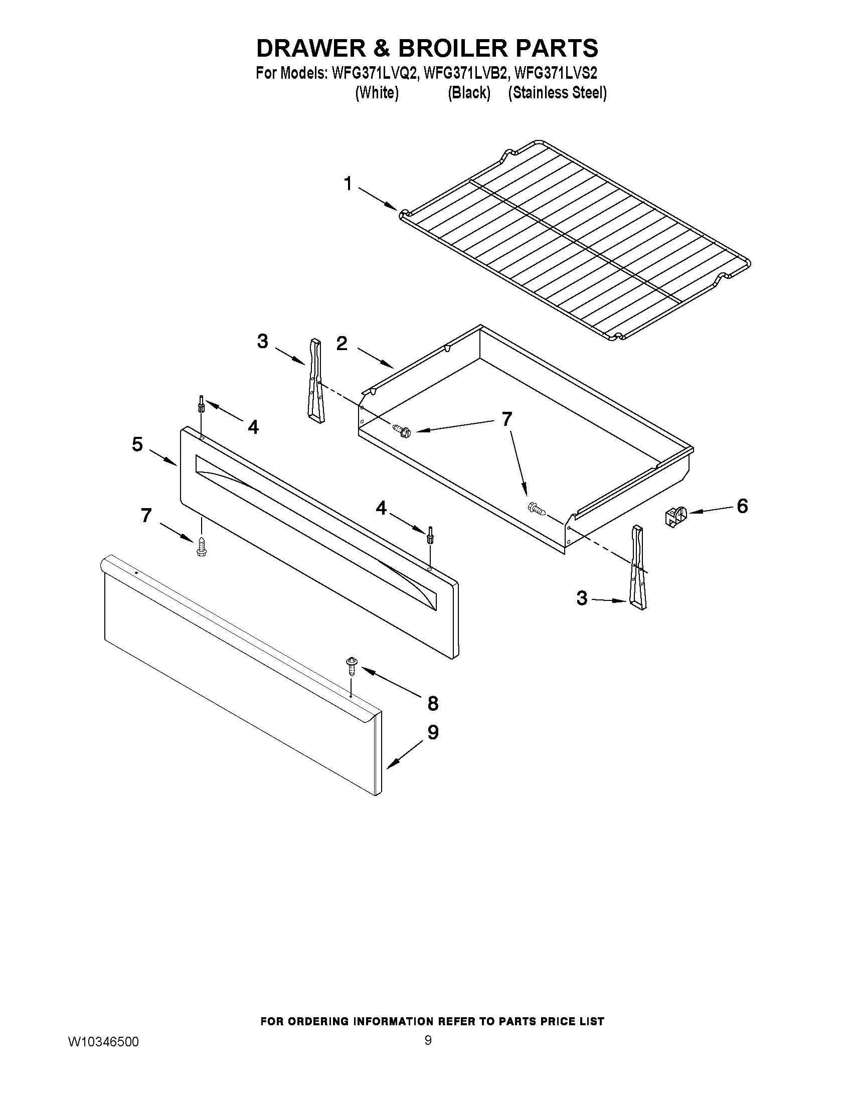 06 - DRAWER & BROILER PARTS