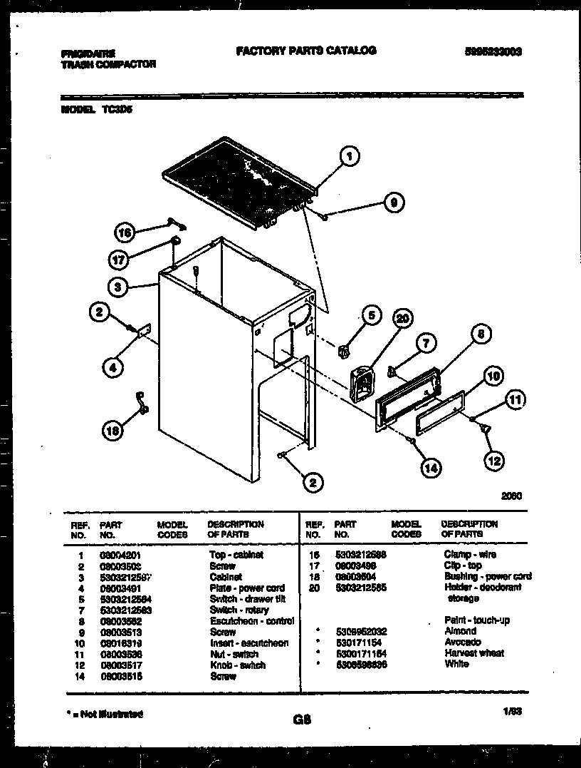 04 - CABINET PARTS