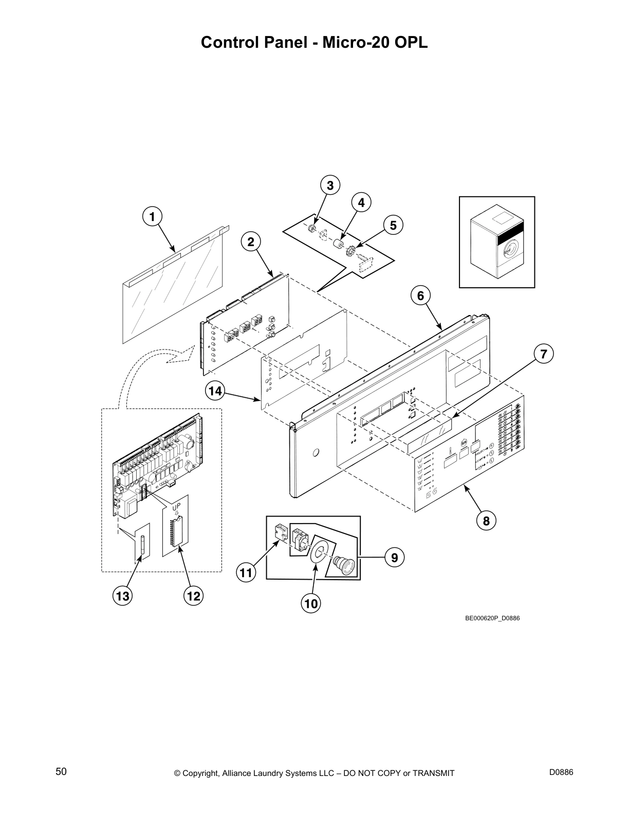 Control Panel - Micro-20 OPL