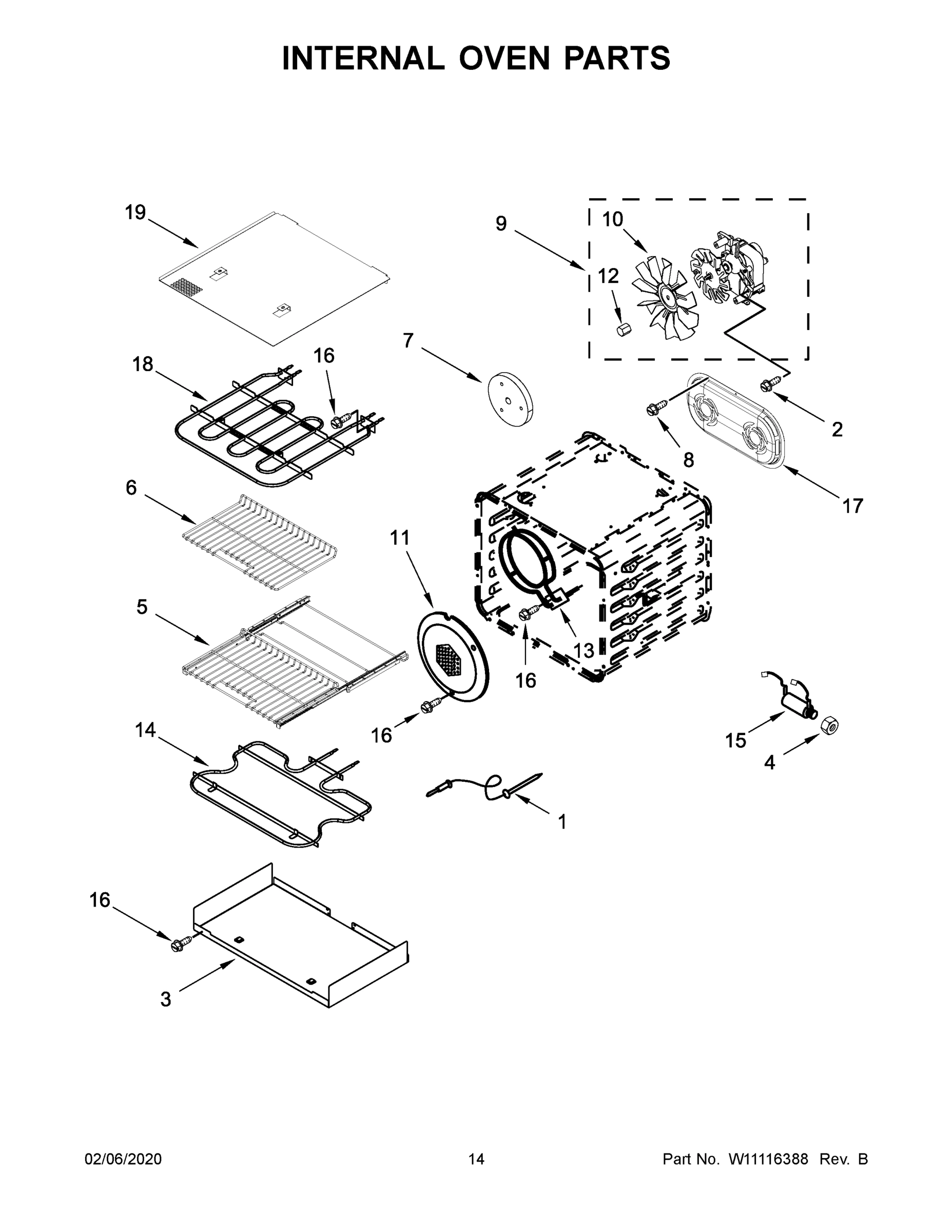 08 - INTERNAL OVEN PARTS