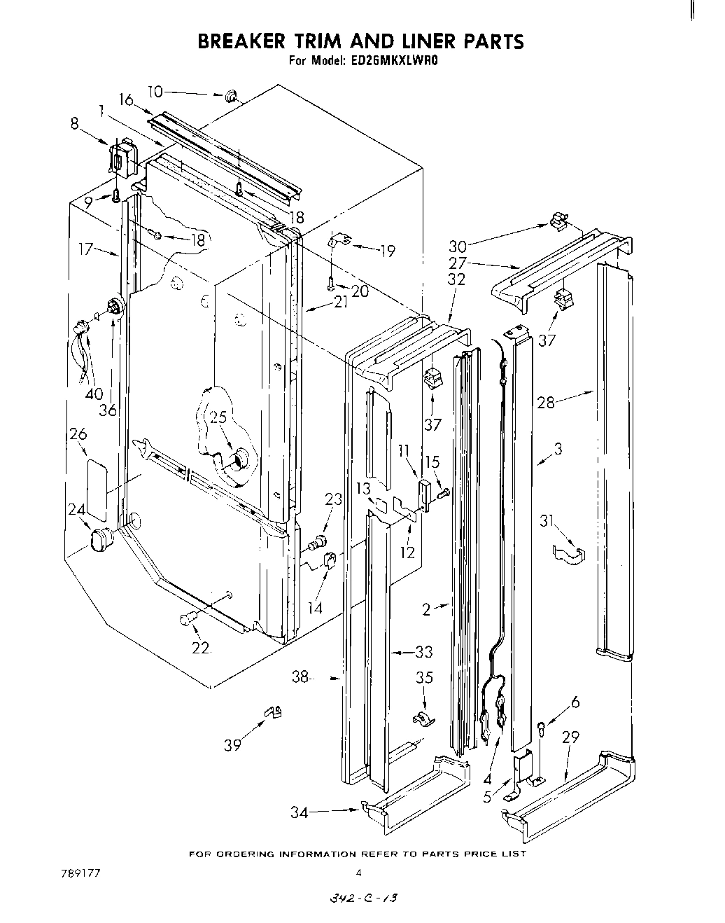 03 - BREAKER TRIM AND LINER