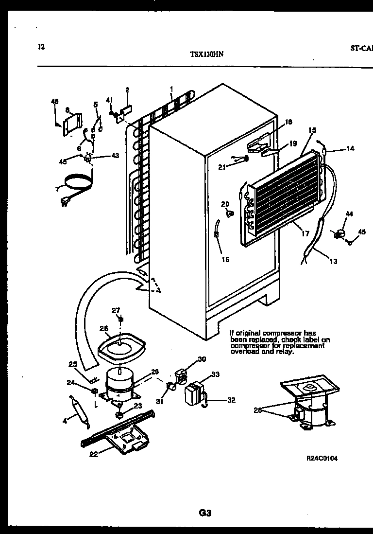 07 - SYSTEM AND AUTOMATIC DEFROST PARTS