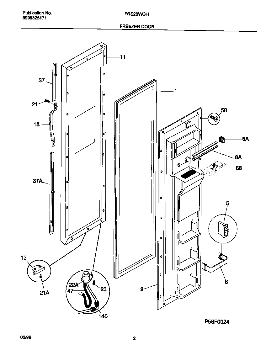 02 - FREEZER DOOR