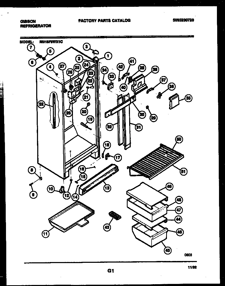 03 - CABINET PARTS