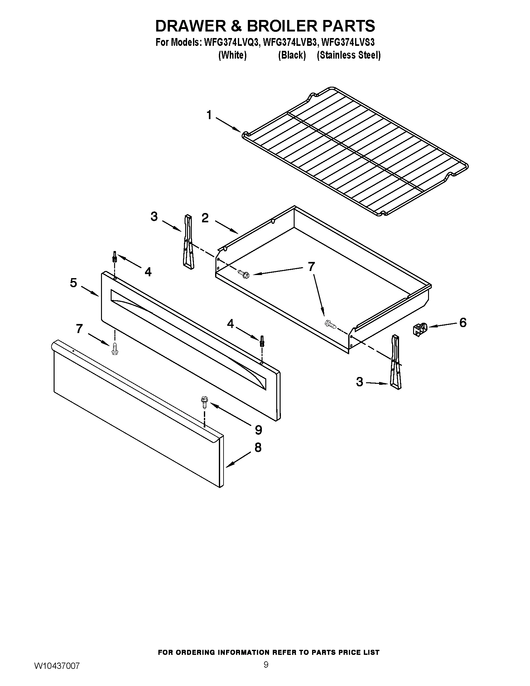 06 - DRAWER & BROILER PARTS