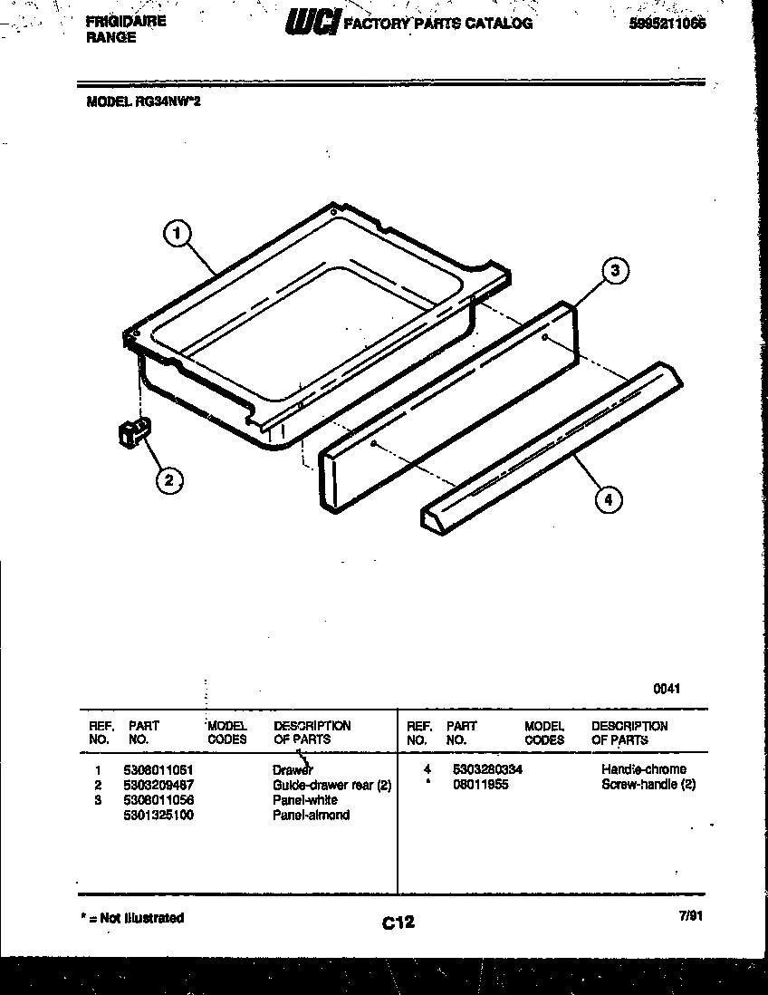 07 - DRAWER PARTS