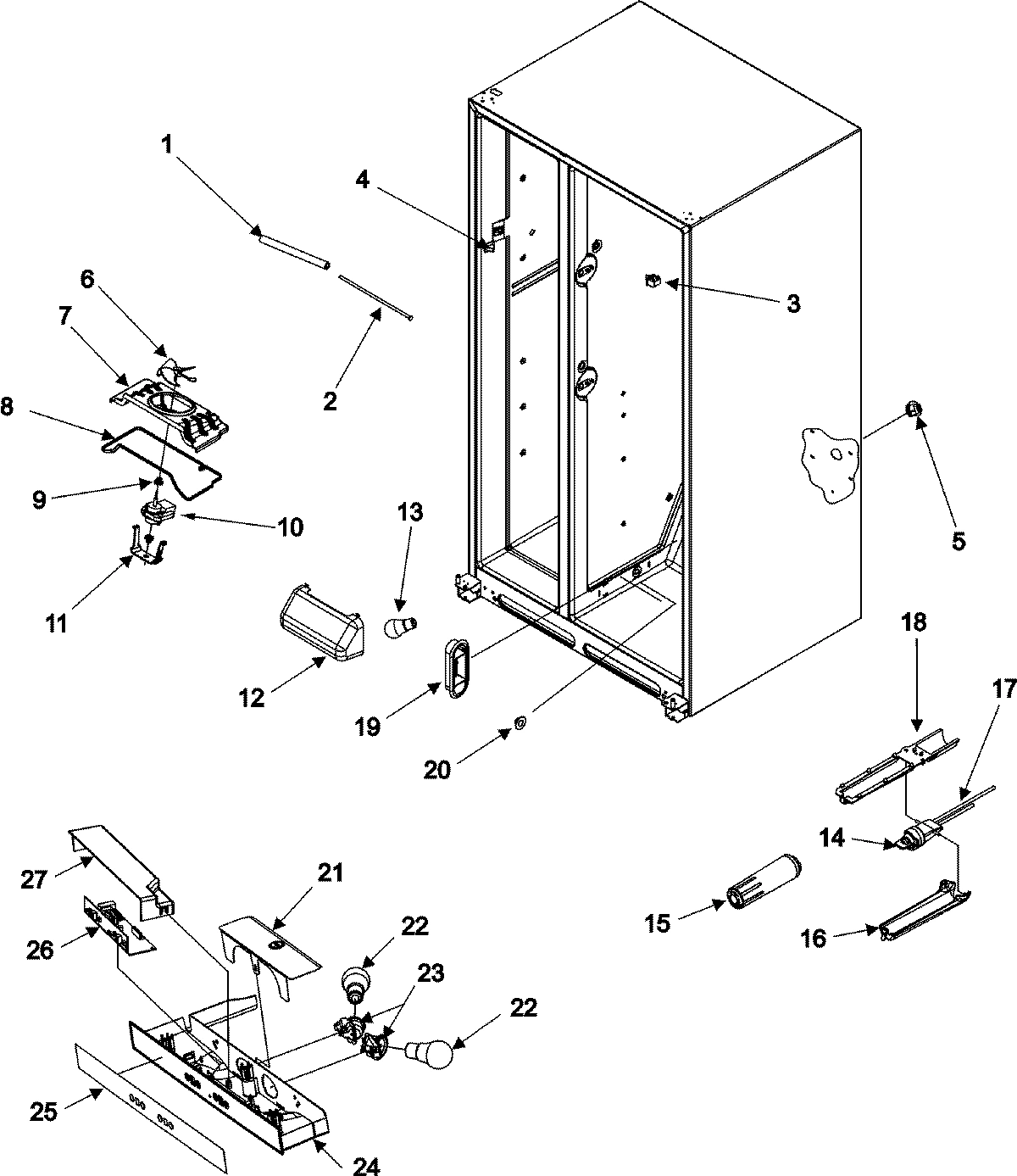 06 - EVAP FAN ASSY AND CONTROLS