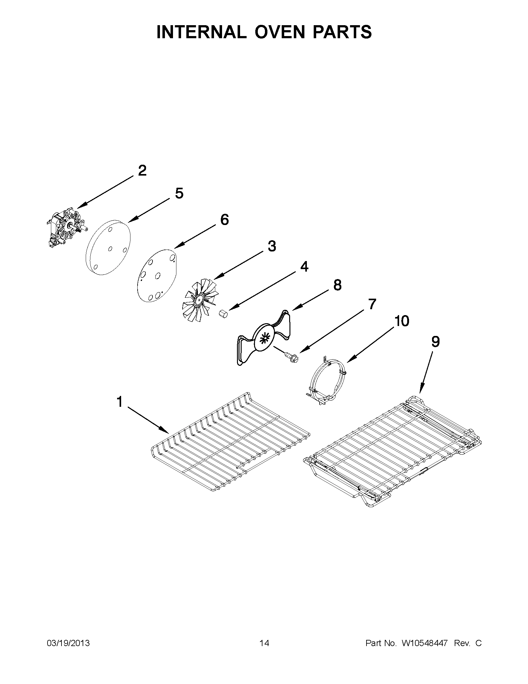 07 - INTERNAL OVEN PARTS