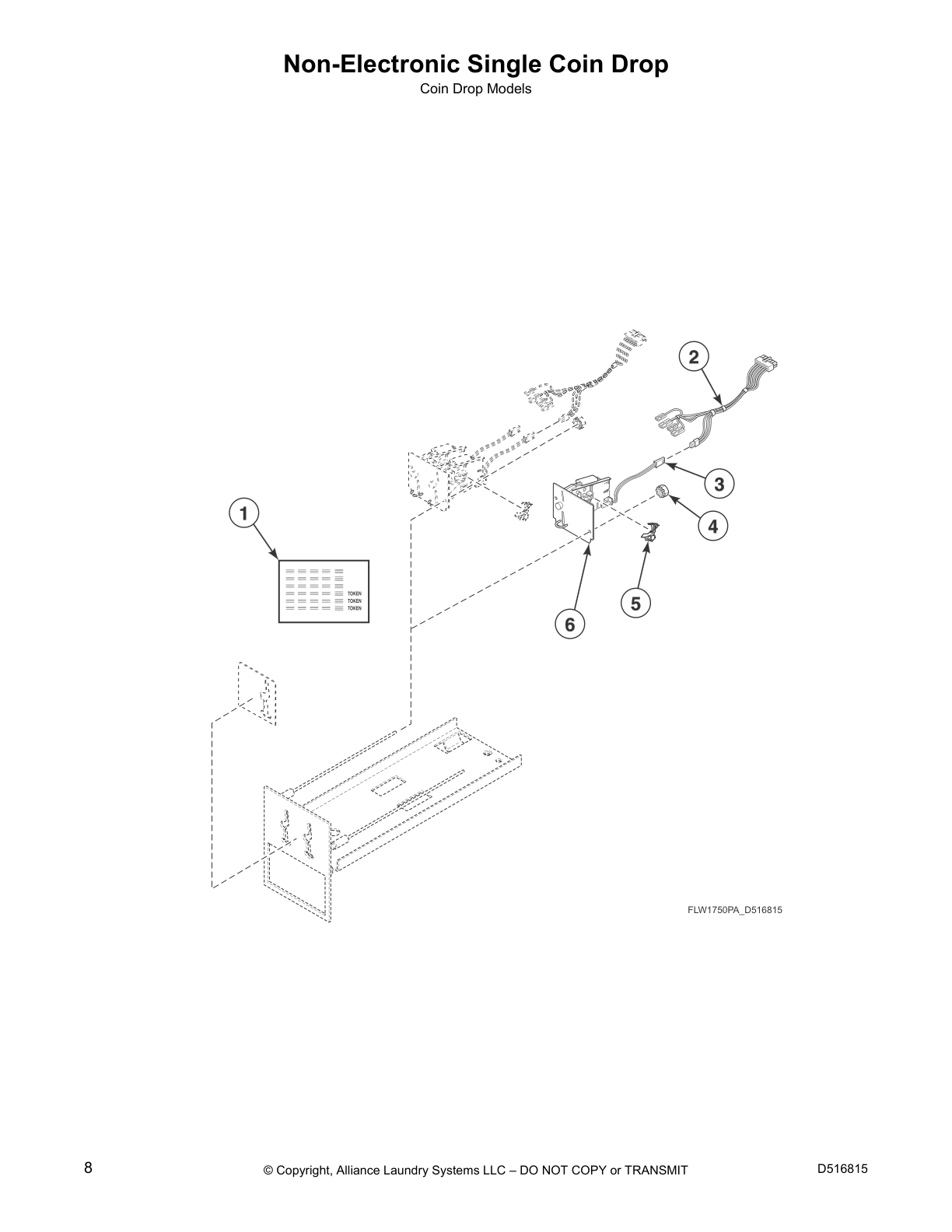 Non-Electronic Single Coin Drop