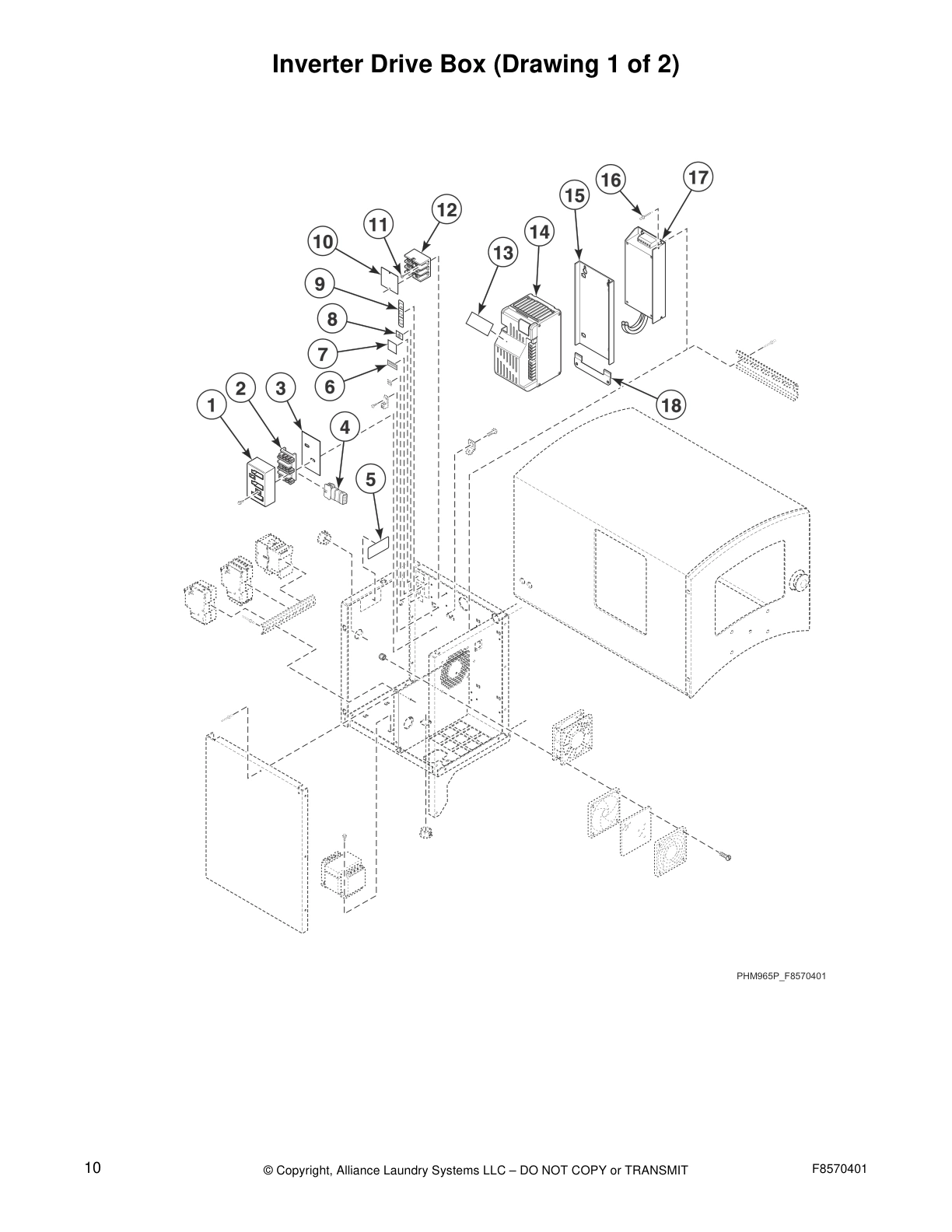 Inverter Drive Box (Drawing 1 of 2)