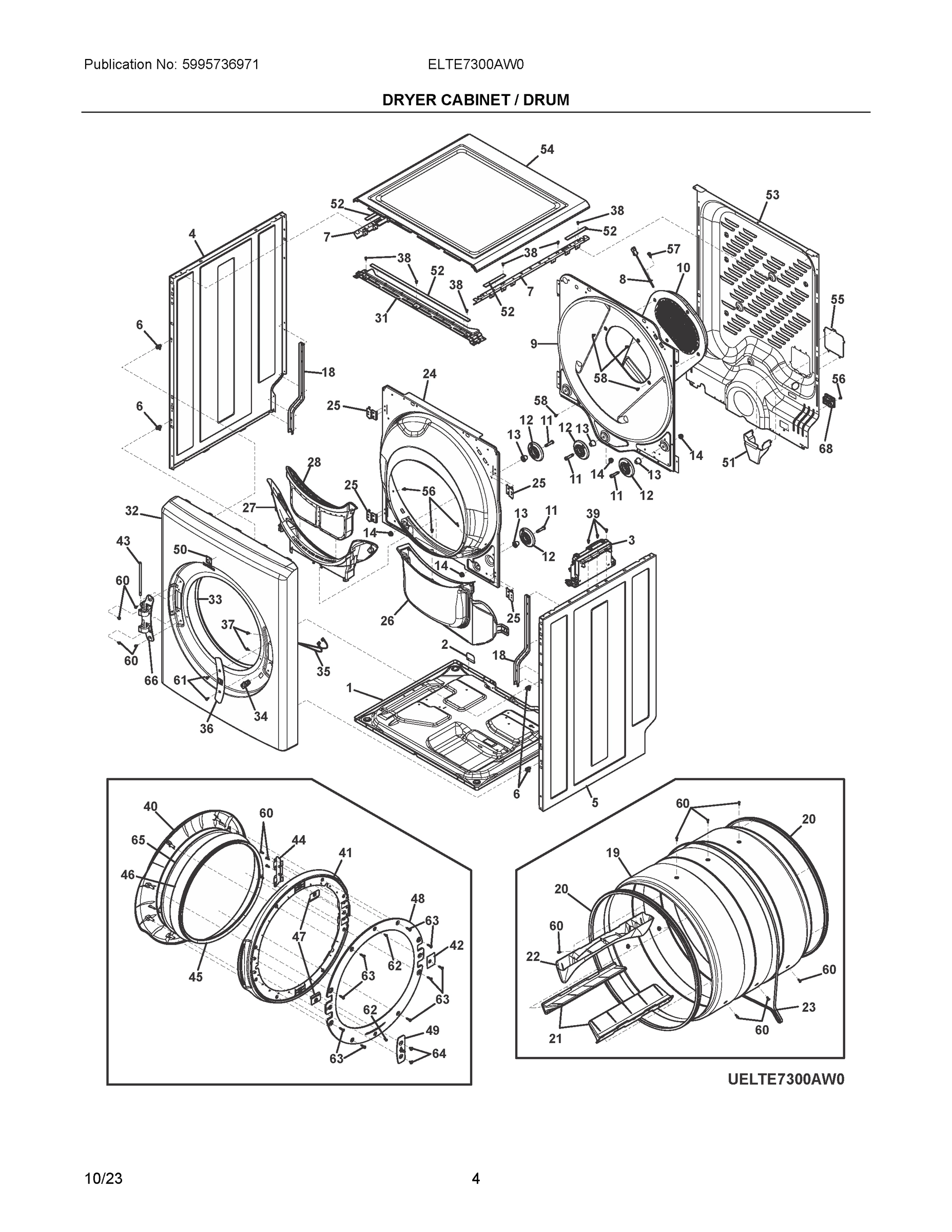 02 - DRYER CABINET / DRUM