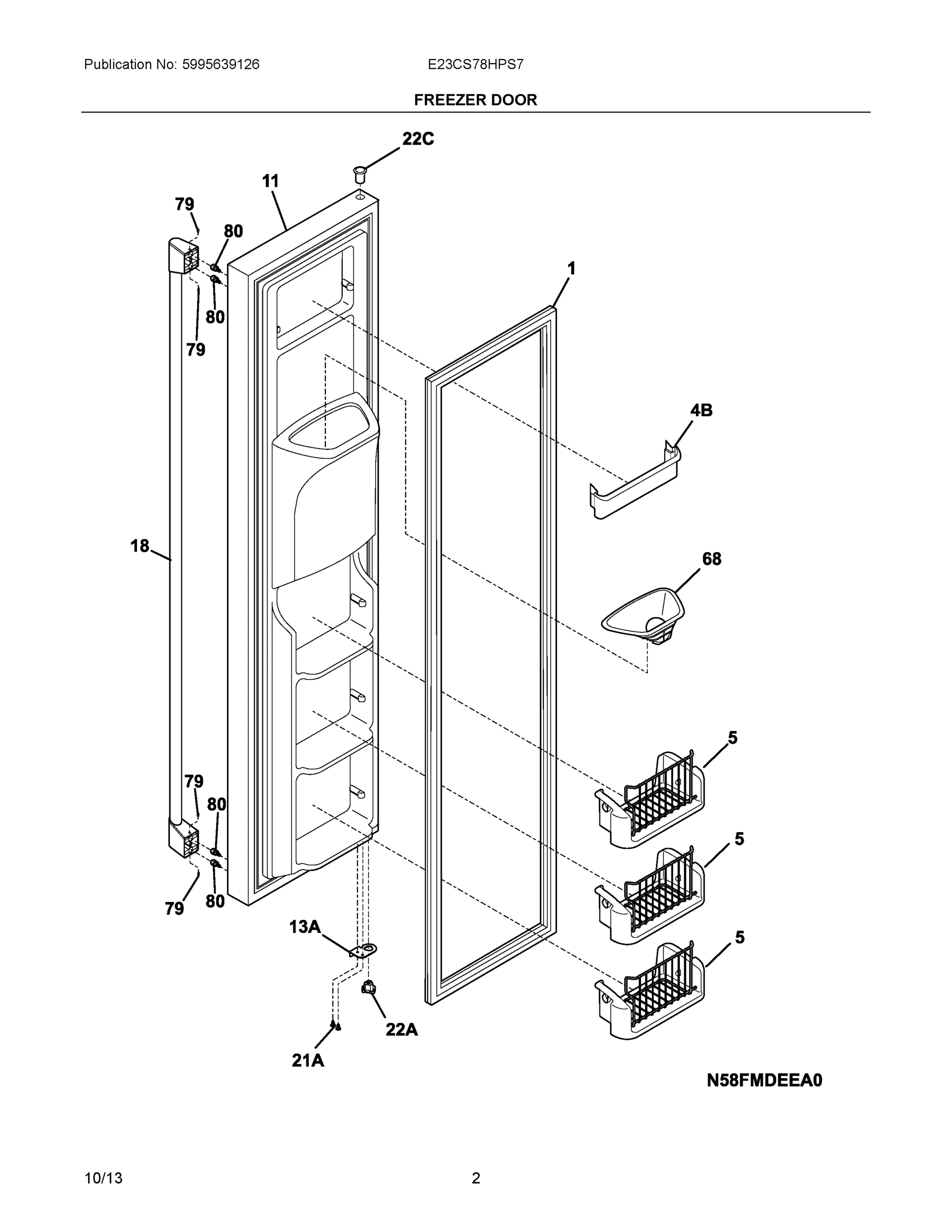 02 - FREEZER DOOR