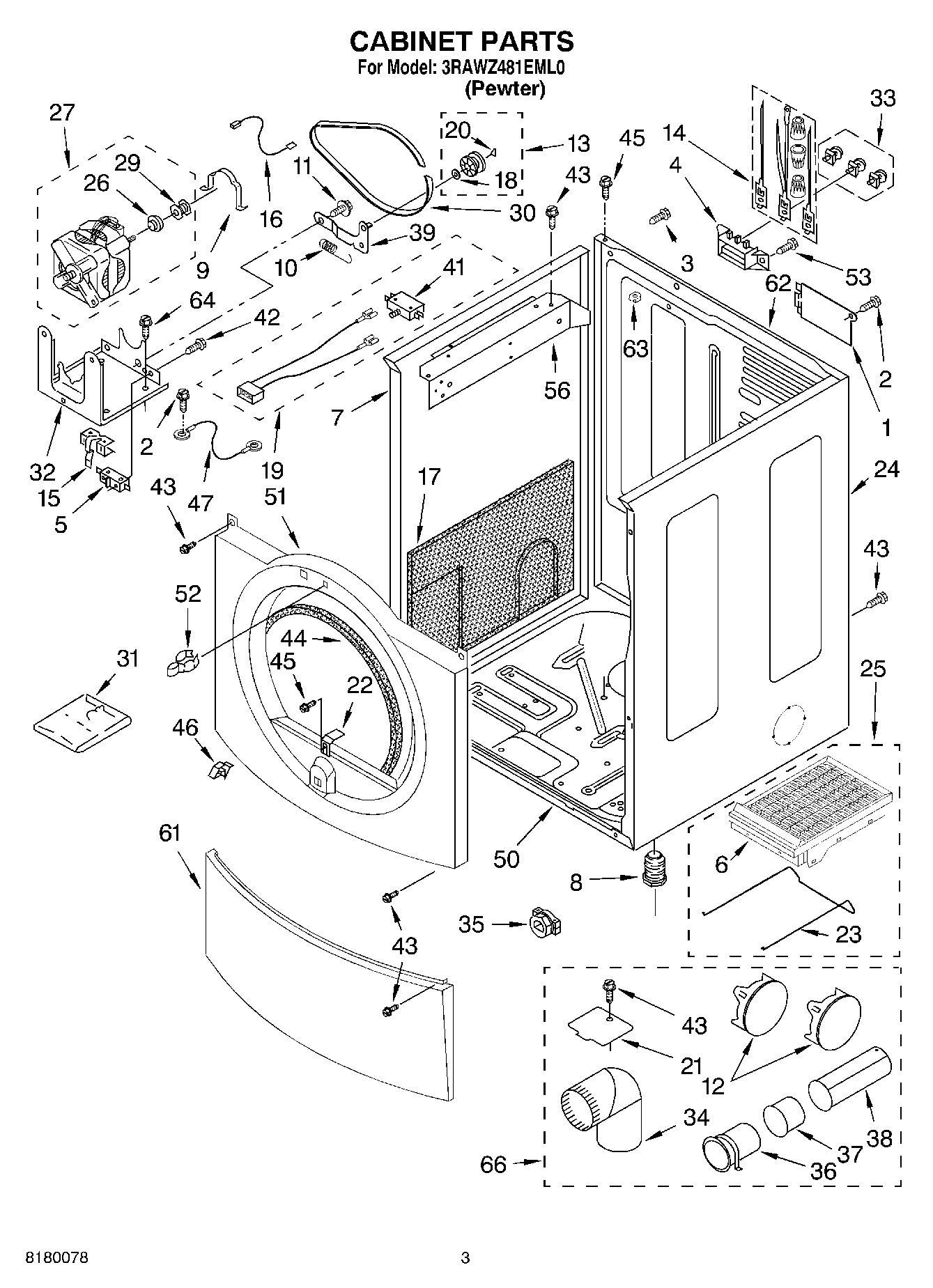 02 - CABINET PARTS
