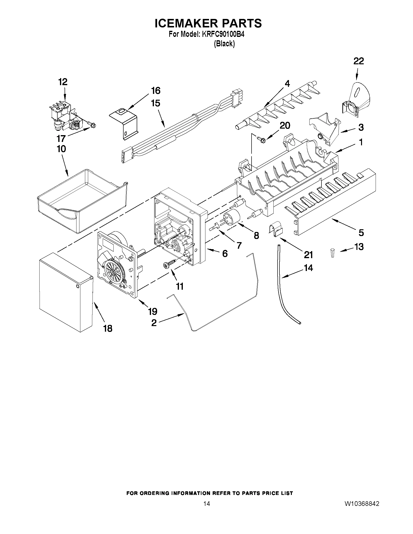 08 - ICEMAKER PARTS