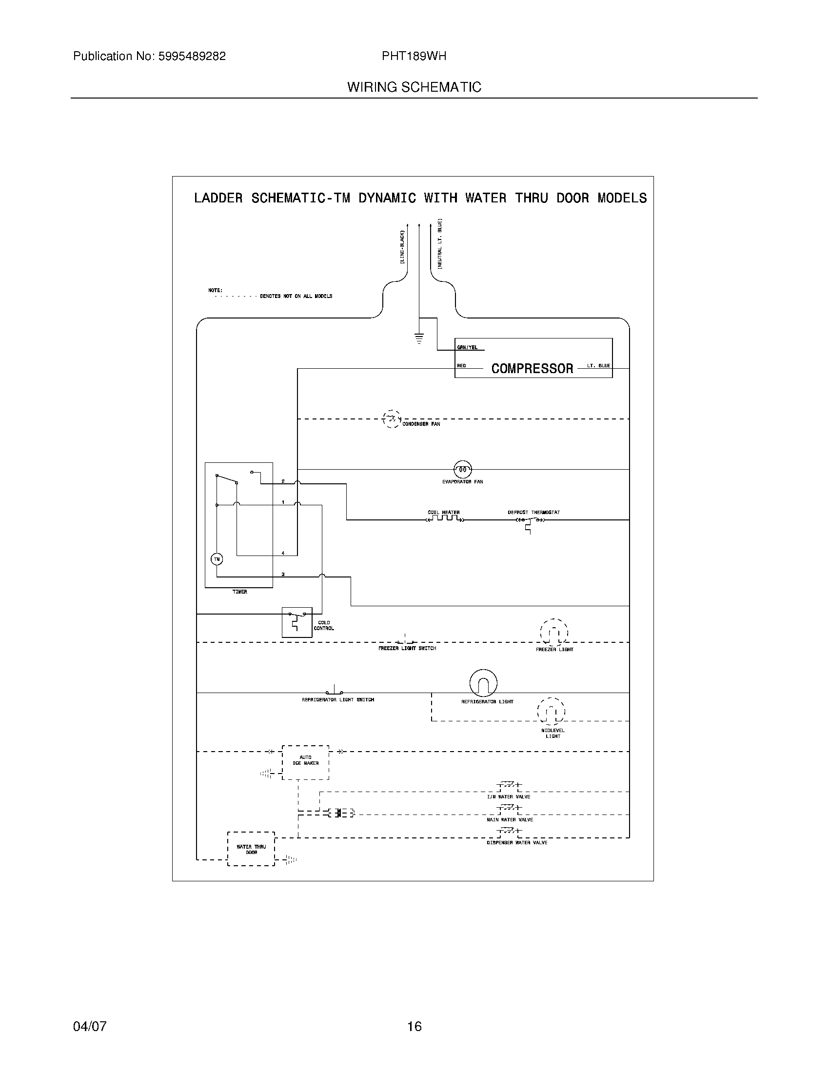 16 - WIRING SCHEMATIC