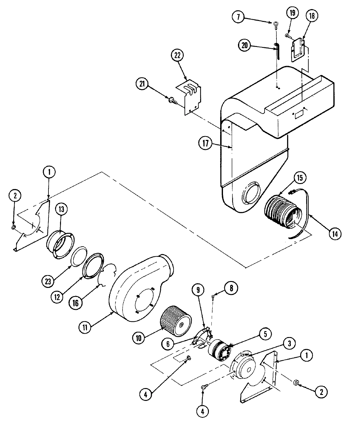 02 - BLOWER MOTOR-BLOWER/PLENUM