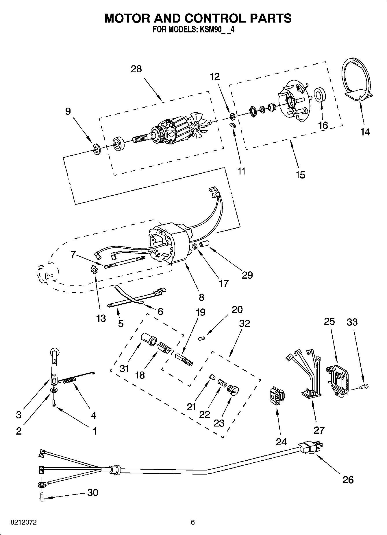 03 - MOTOR AND CONTROL PARTS