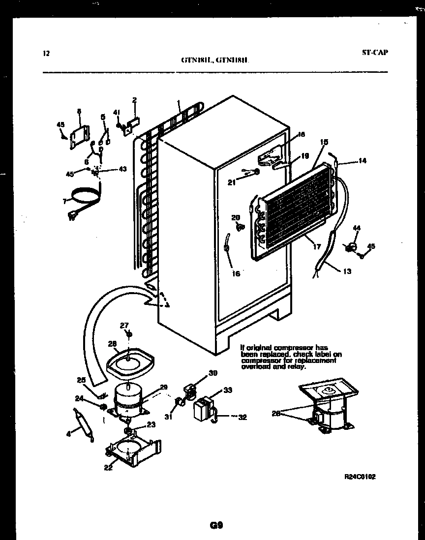 07 - SYSTEM AND AUTOMATIC DEFROST PARTS