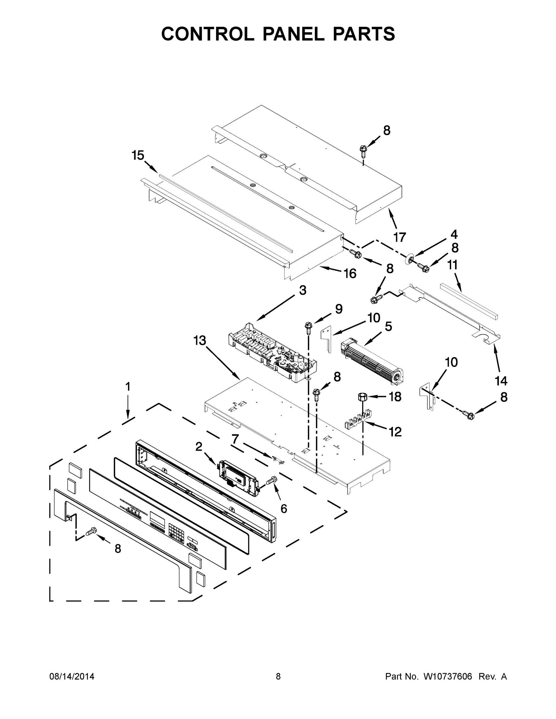 05 - CONTROL PANEL PARTS