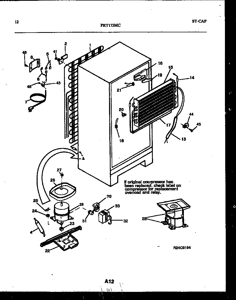 07 - SYSTEM AND AUTOMATIC DEFROST PARTS