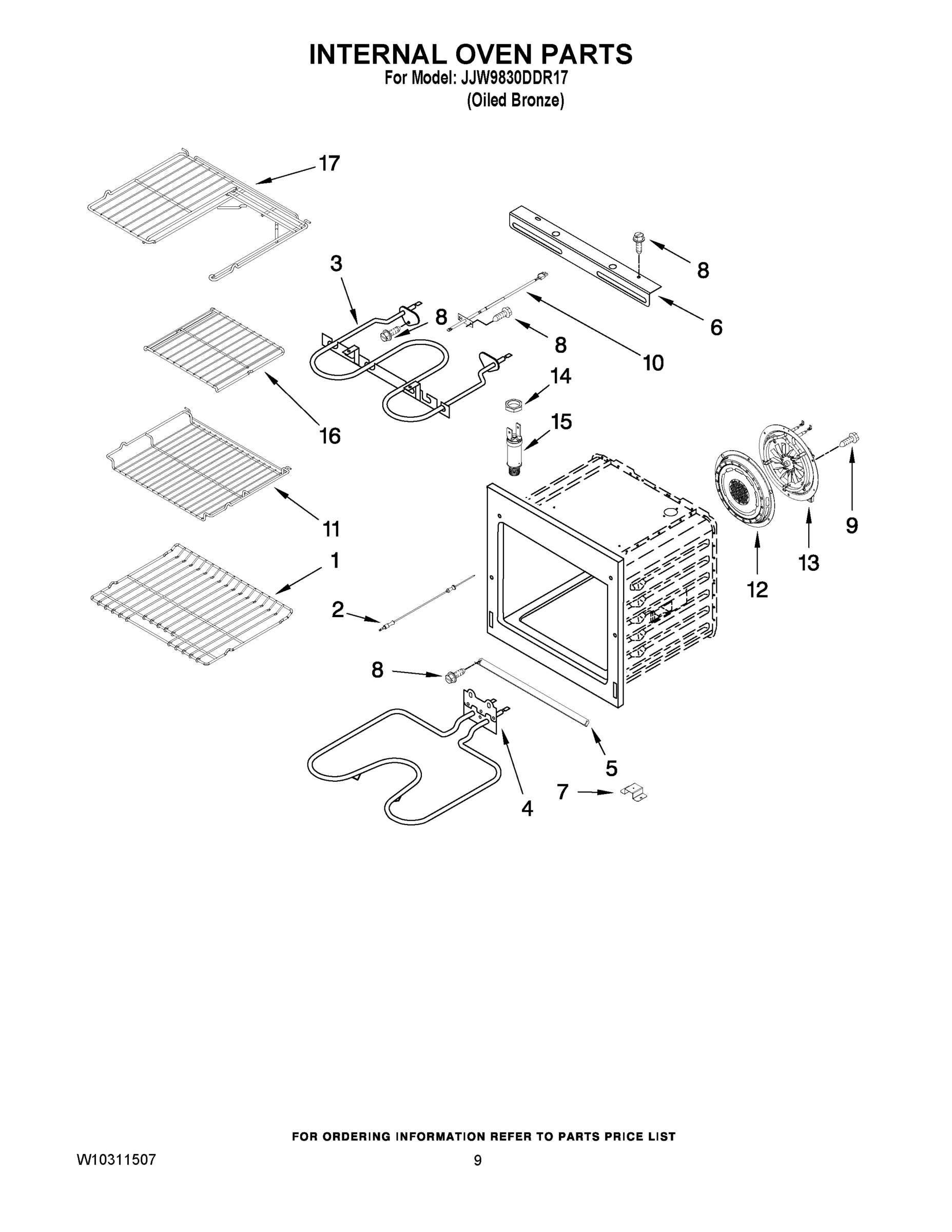 05 - INTERNAL OVEN PARTS