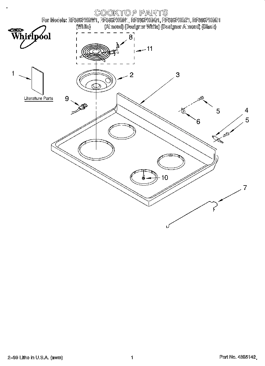 01 - COOKTOP, LITERATURE